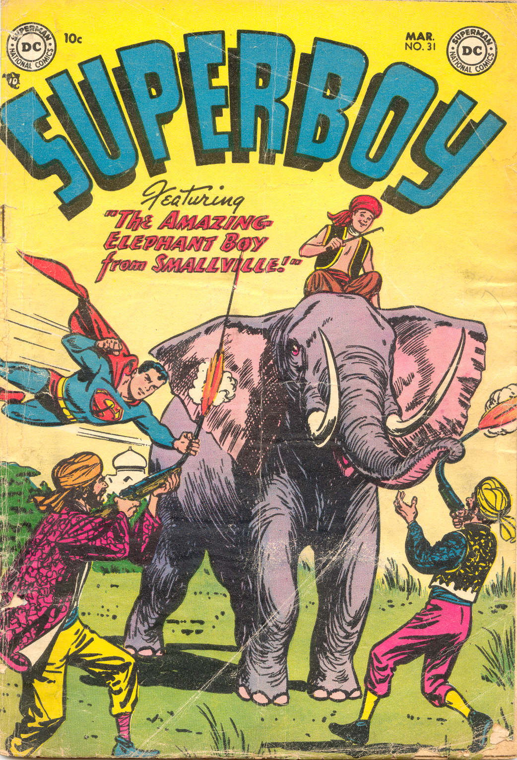 Read online Superboy (1949) comic -  Issue #31 - 1