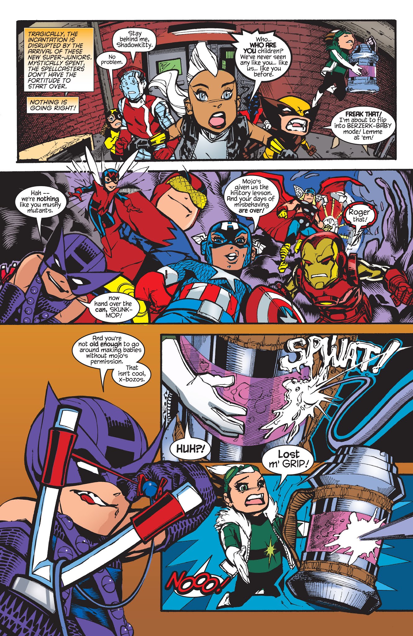 Read online Young Marvel: Little X-Men, Little Avengers, Big Trouble comic -  Issue # TPB - 101
