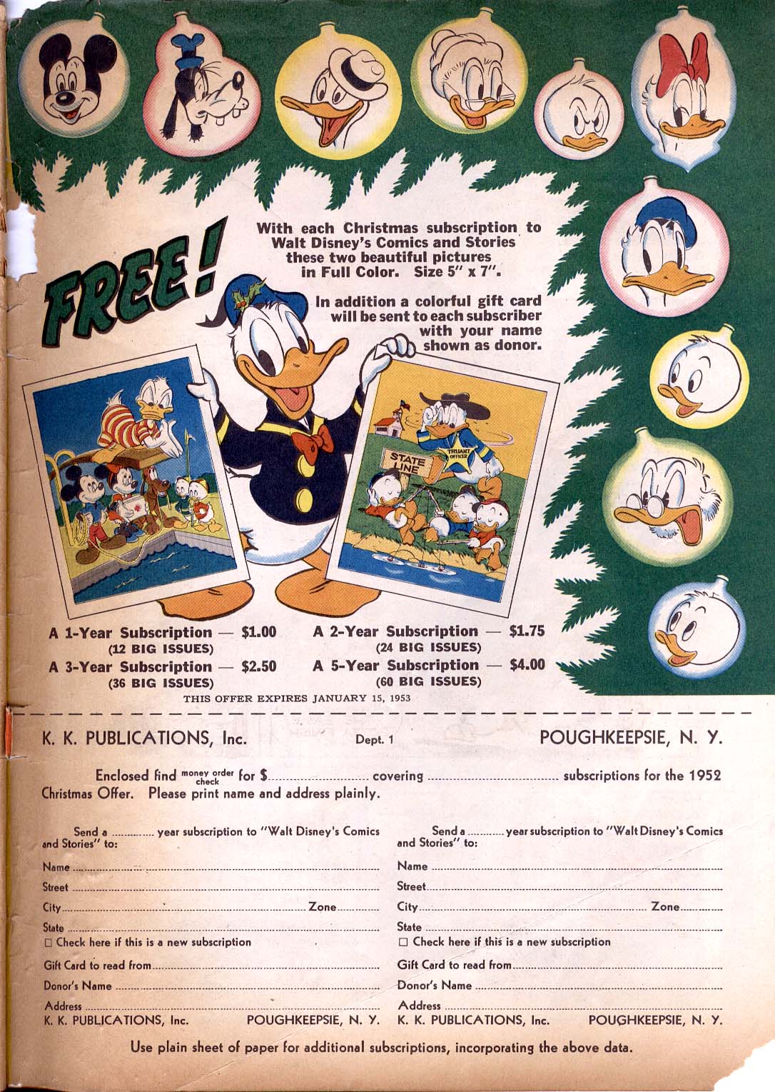 Read online Walt Disney's Comics and Stories comic -  Issue #148 - 51