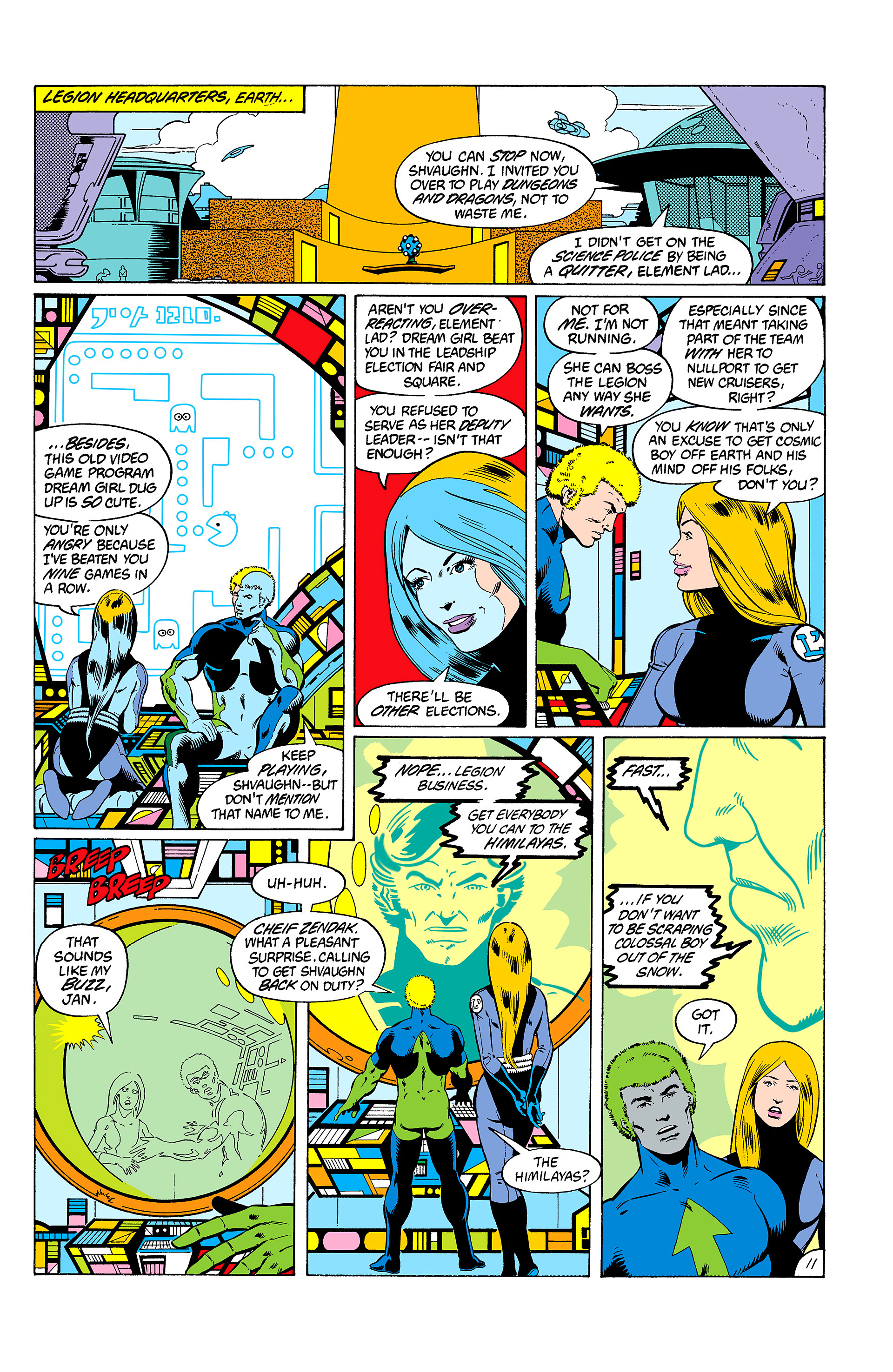 Read online Legion of Super-Heroes (1980) comic -  Issue #298 - 12