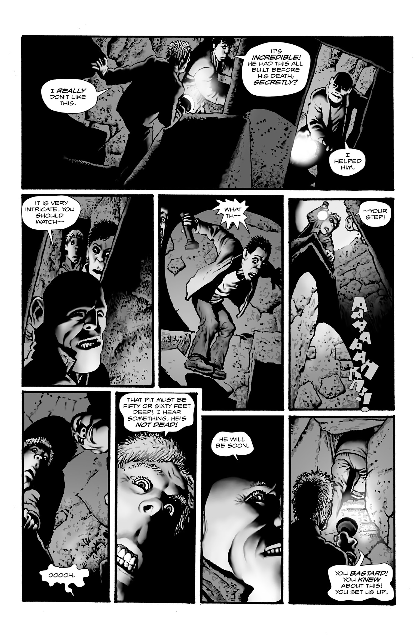 Read online Shadows on the Grave comic -  Issue #7 - 7
