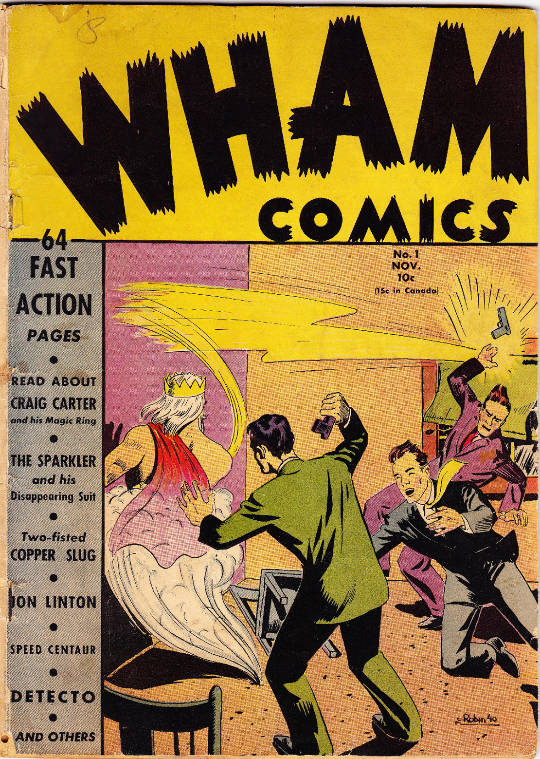 Read online Wham Comics comic -  Issue #1 - 1