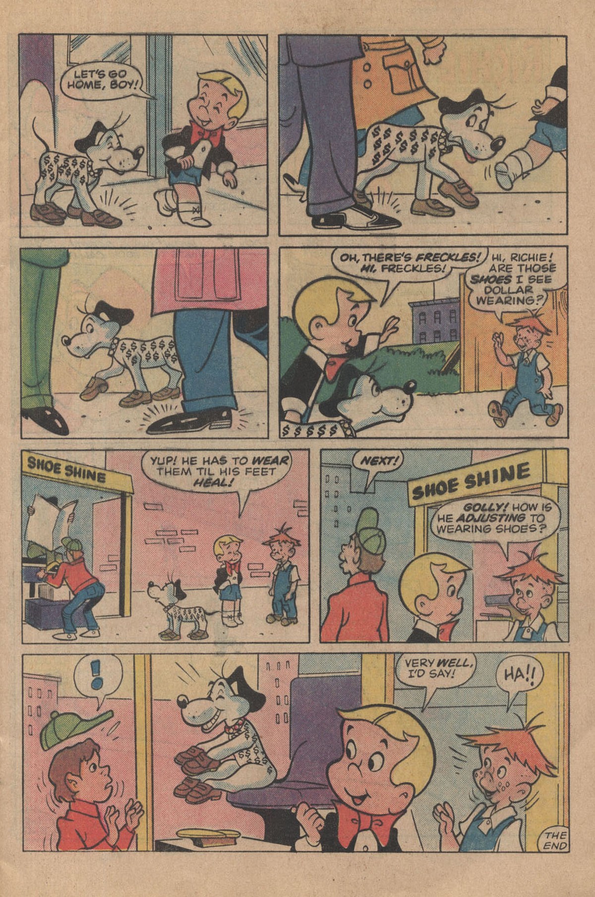Read online Richie Rich & Dollar the Dog comic -  Issue #20 - 9