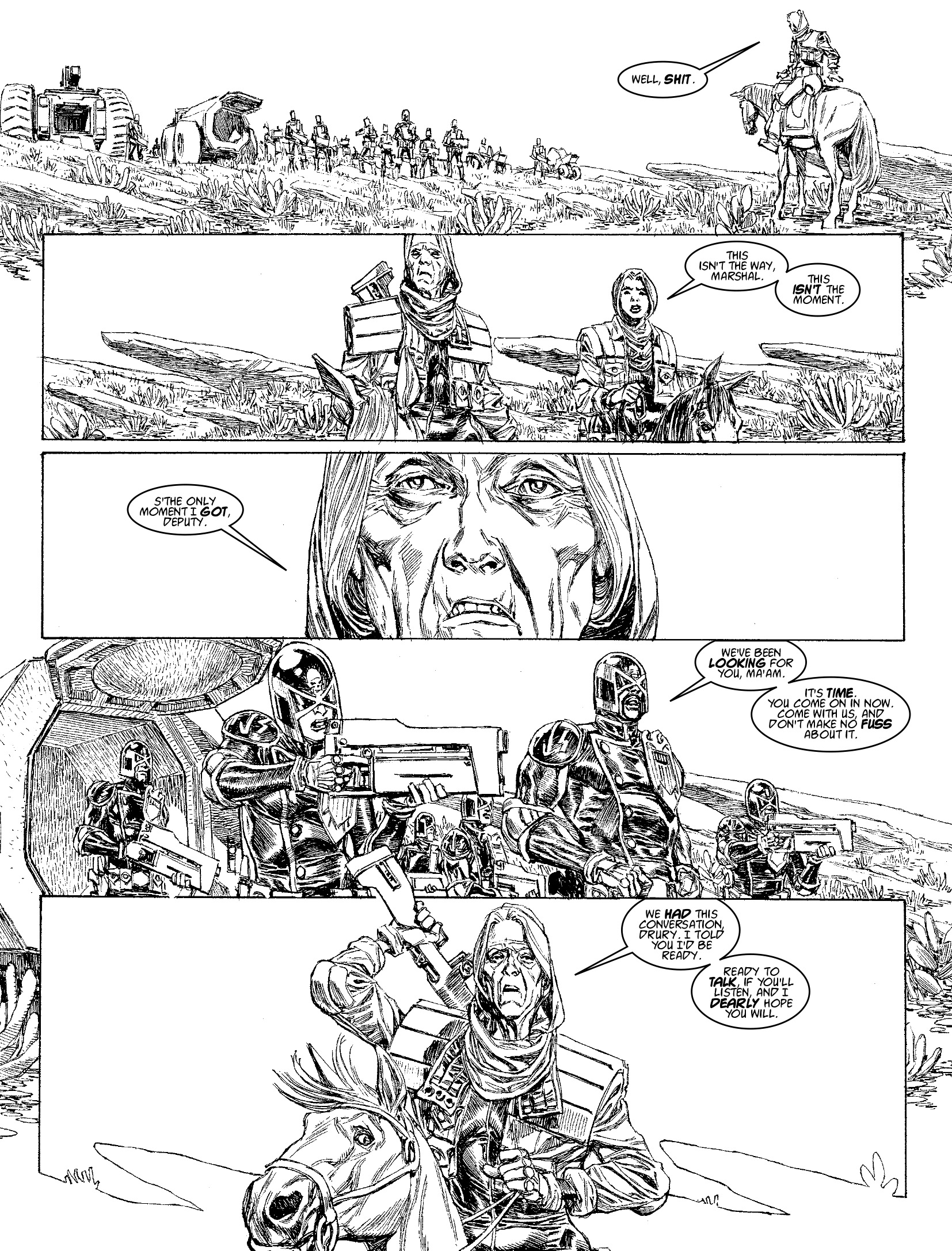 Read online Judge Dredd Megazine (Vol. 5) comic -  Issue #406 - 23