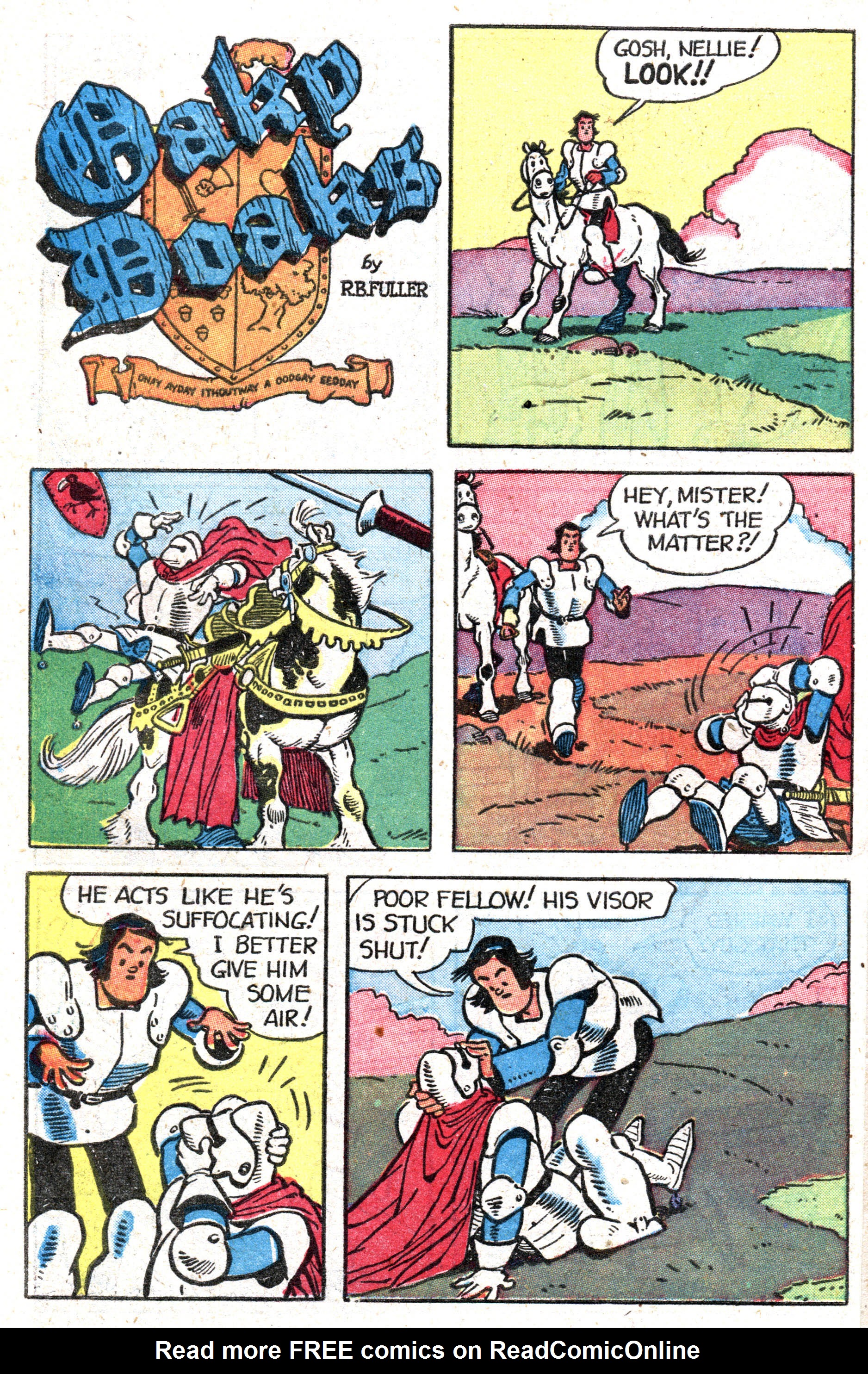 Read online Famous Funnies comic -  Issue #157 - 48