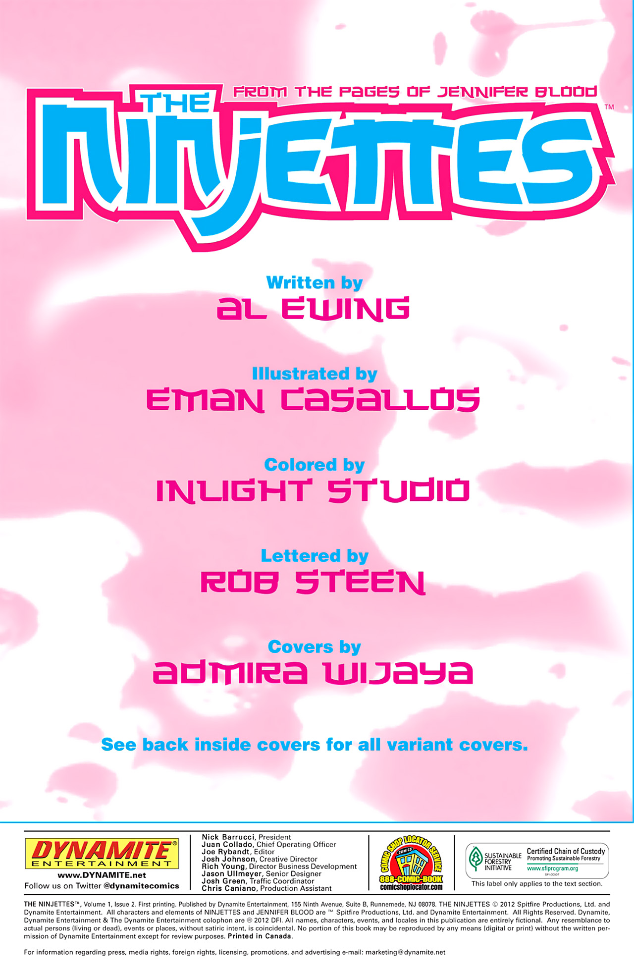 Read online The Ninjettes comic -  Issue #2 - 2