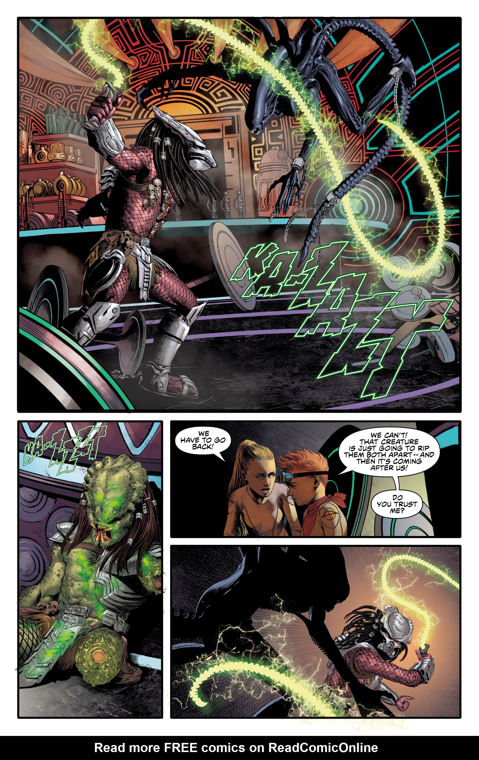 Read online Alien vs. Predator: Thicker Than Blood comic -  Issue # _TPB - 46