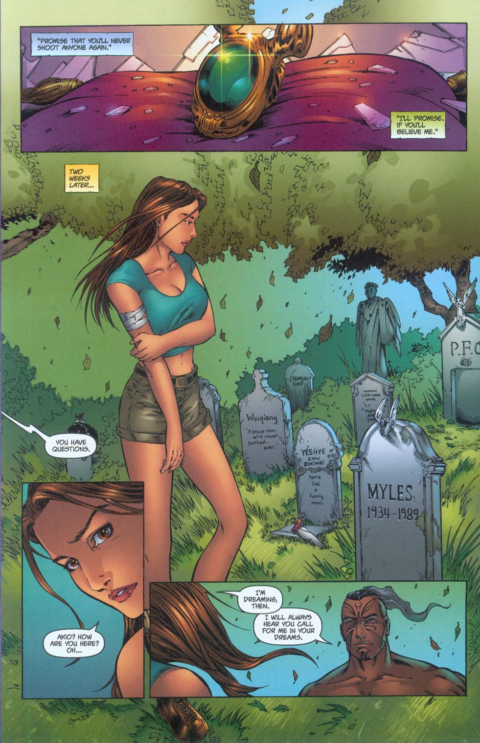 Read online Tomb Raider: Journeys comic -  Issue #12 - 21