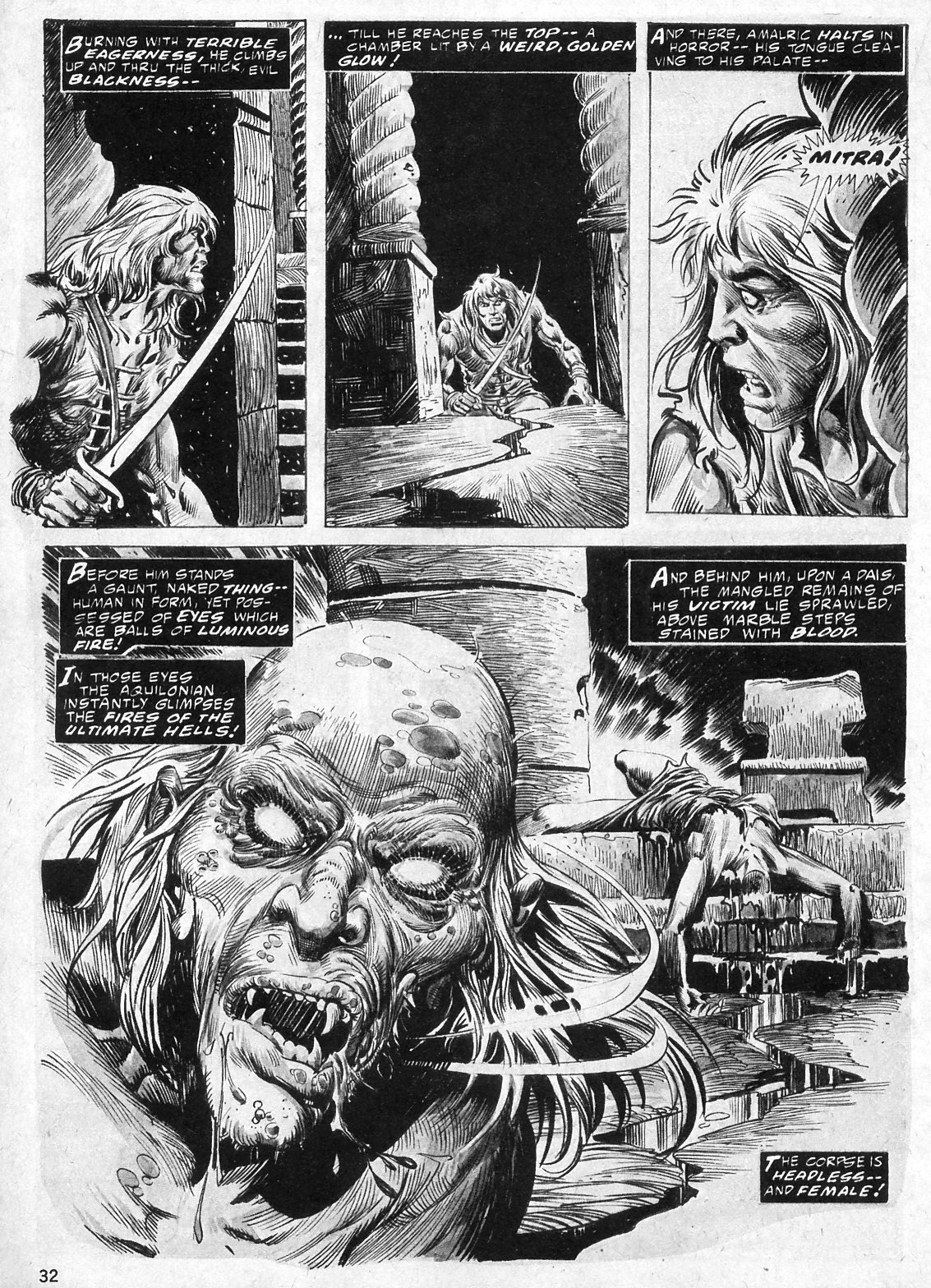 The Savage Sword Of Conan issue 21 - Page 32