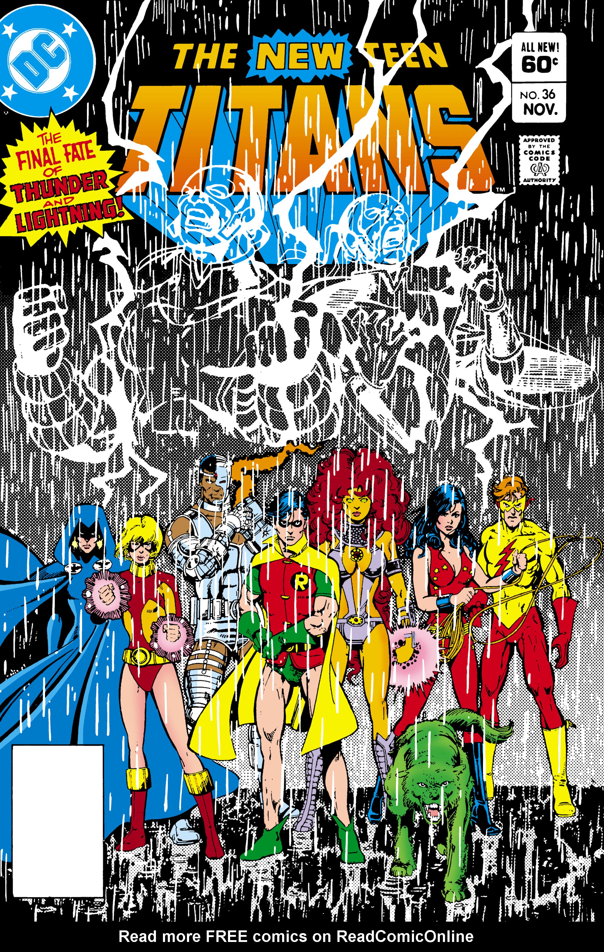 Read online The New Teen Titans (1980) comic -  Issue #36 - 1