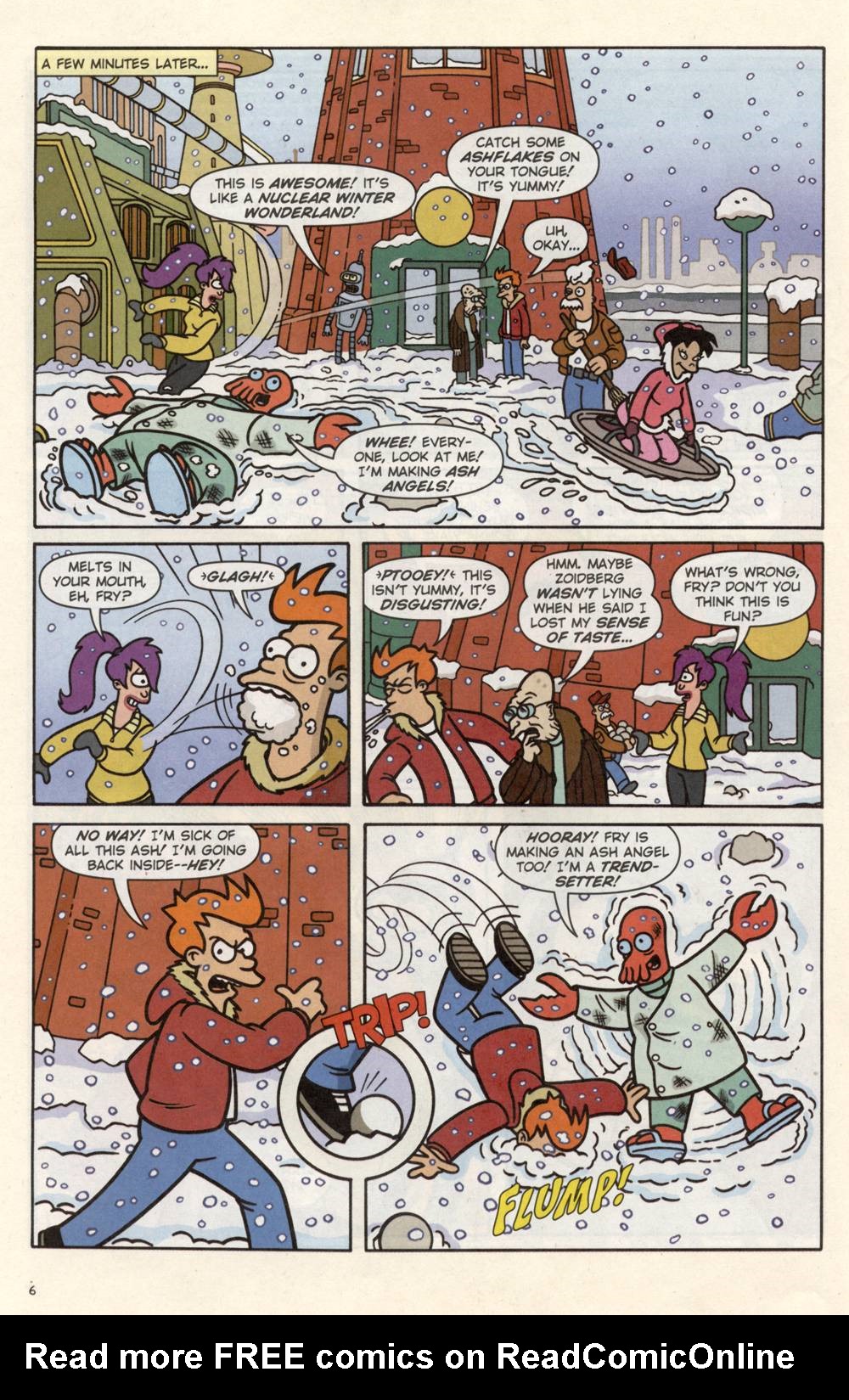 Read online Futurama Comics comic -  Issue #10 - 7