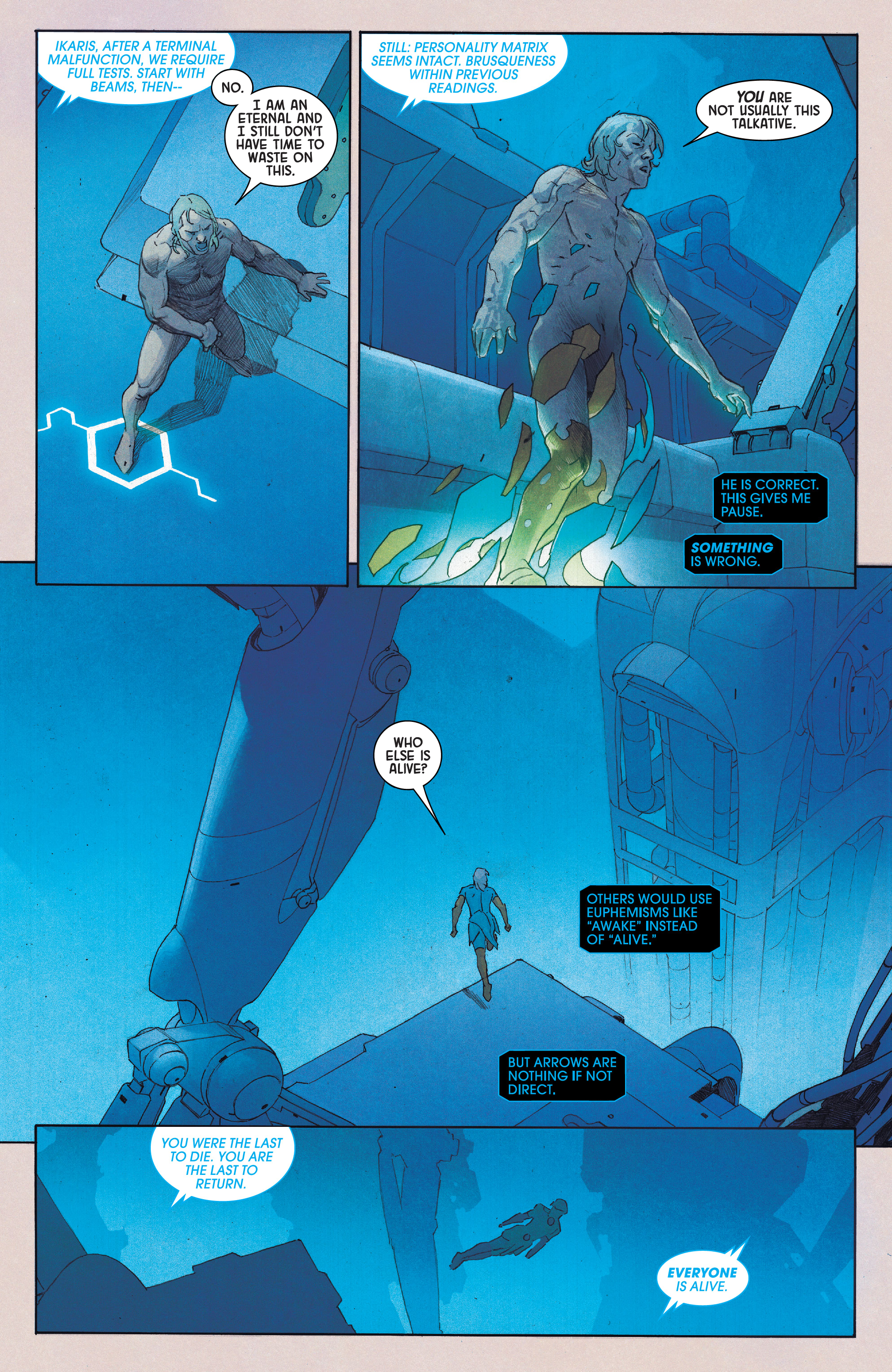 Read online Eternals (2021) comic -  Issue #1 - 5