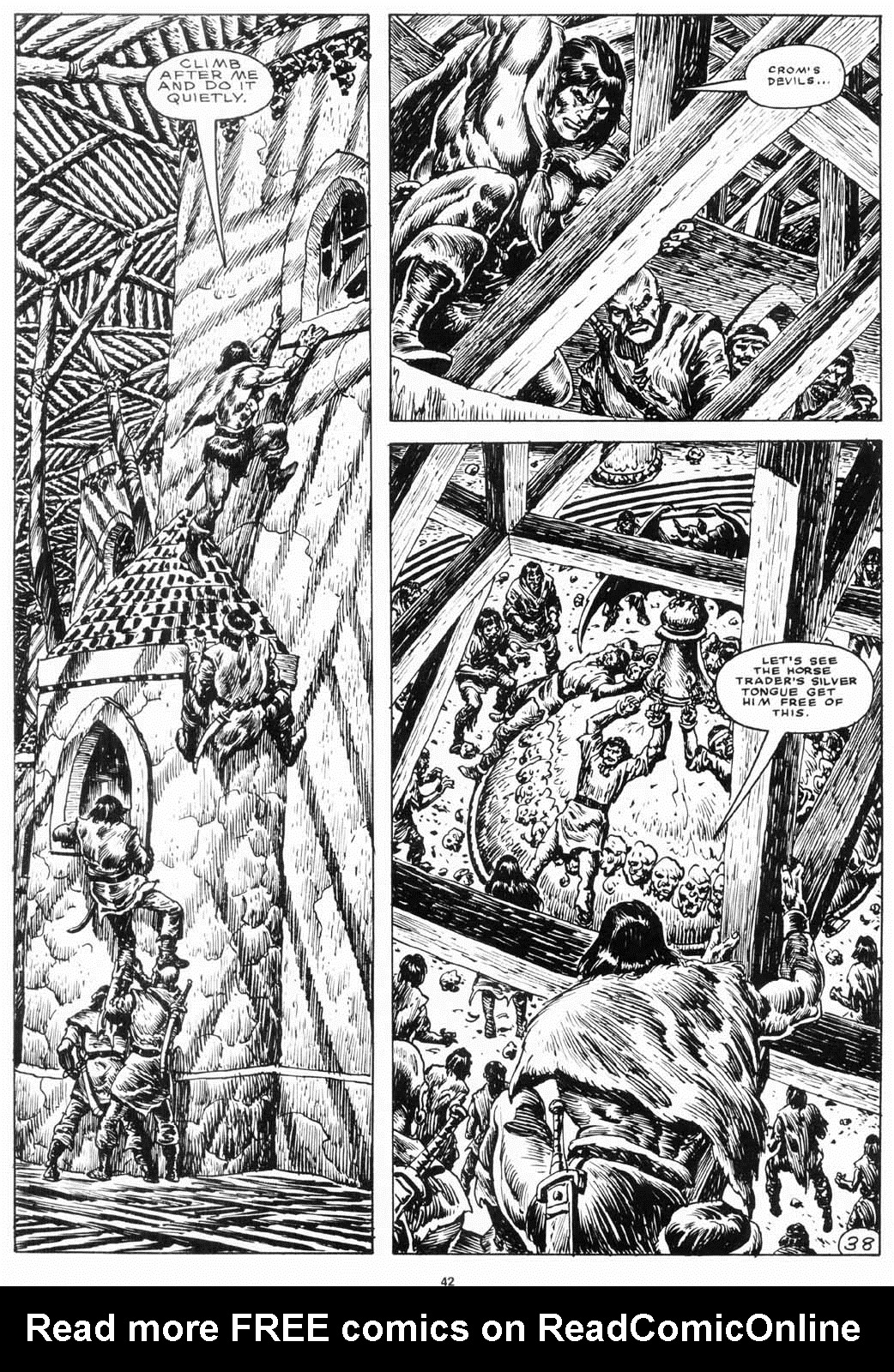 Read online The Savage Sword Of Conan comic -  Issue #155 - 43