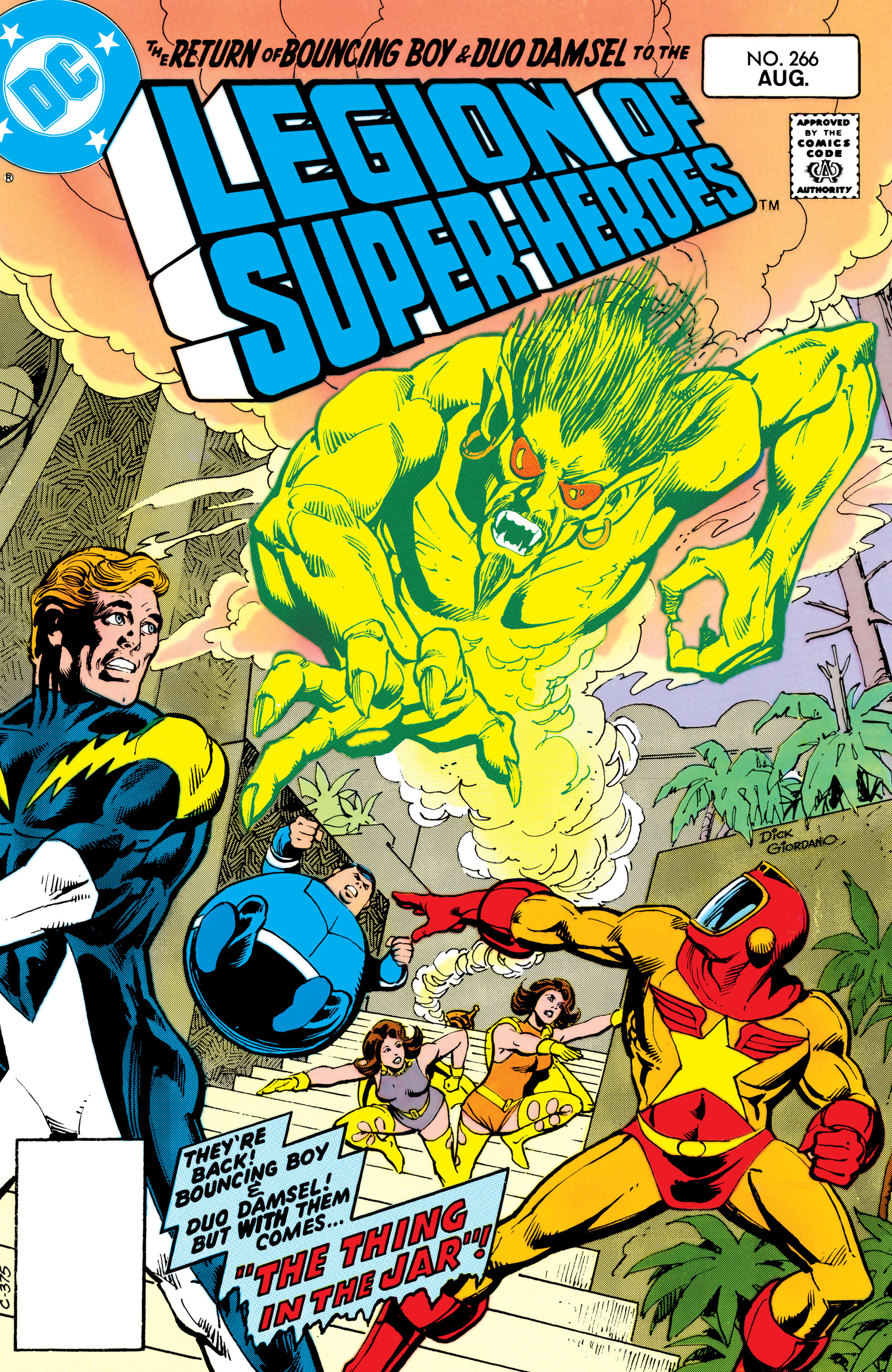Read online Legion of Super-Heroes (1980) comic -  Issue #266 - 1