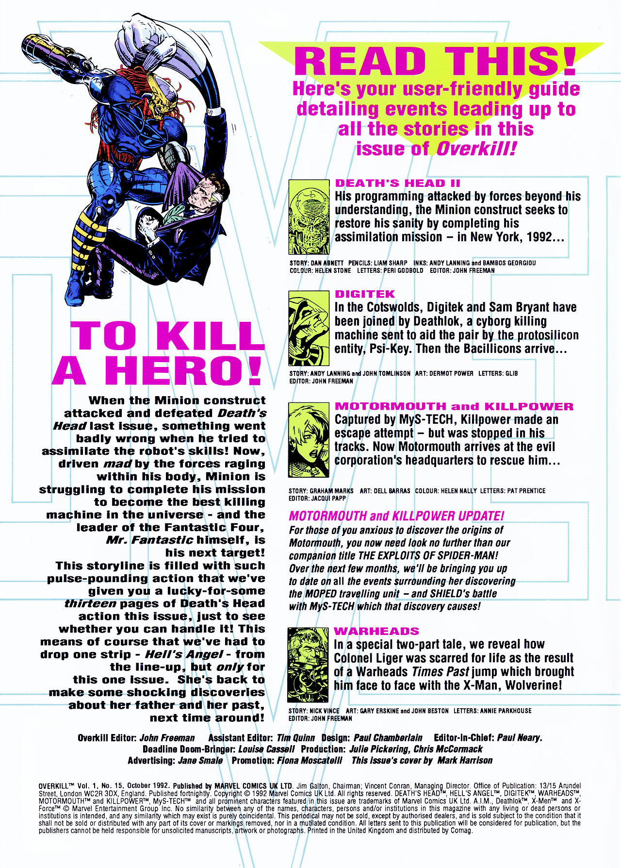 Read online Overkill comic -  Issue #15 - 2