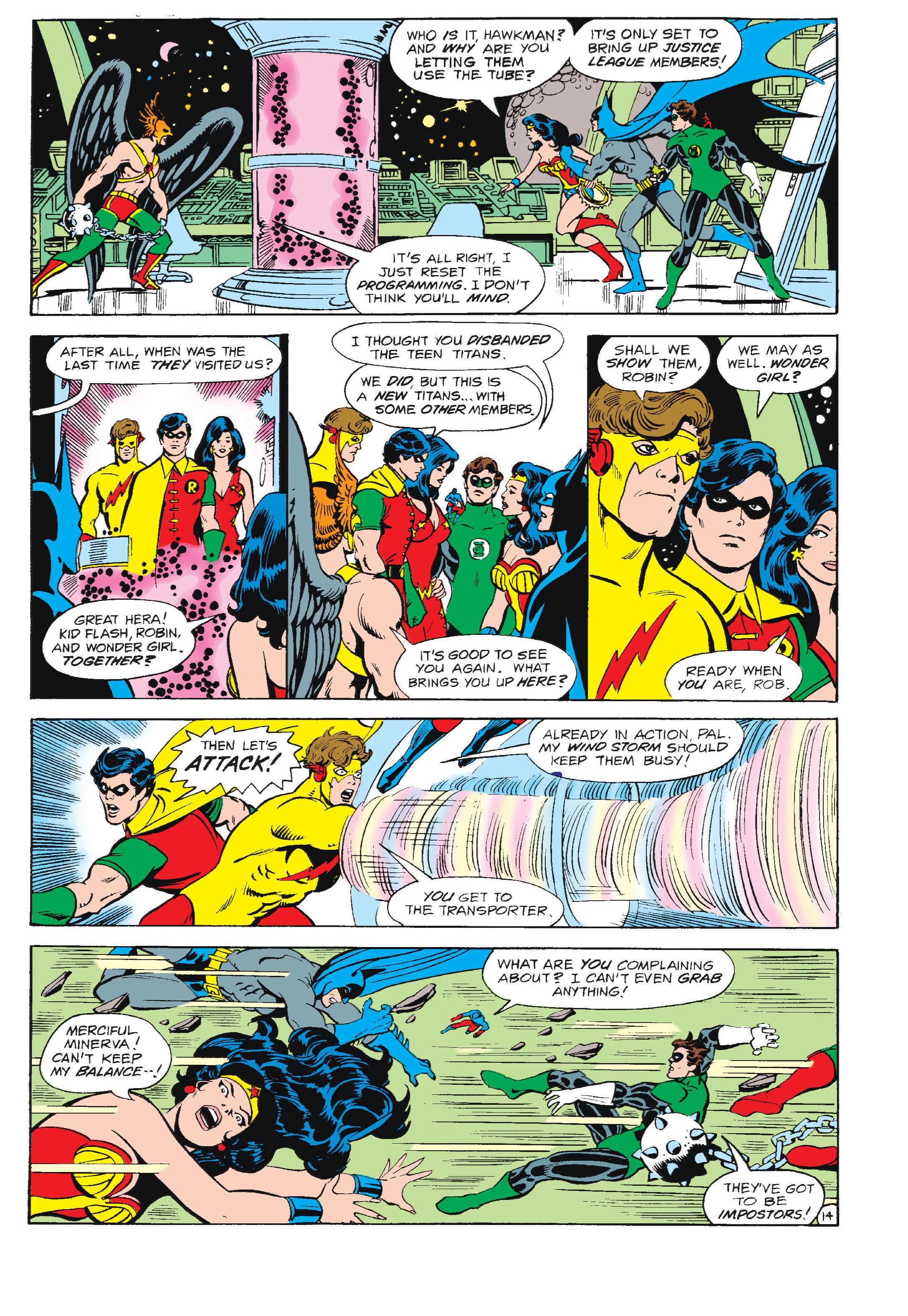 Read online The New Teen Titans (1980) comic -  Issue #4 - 14