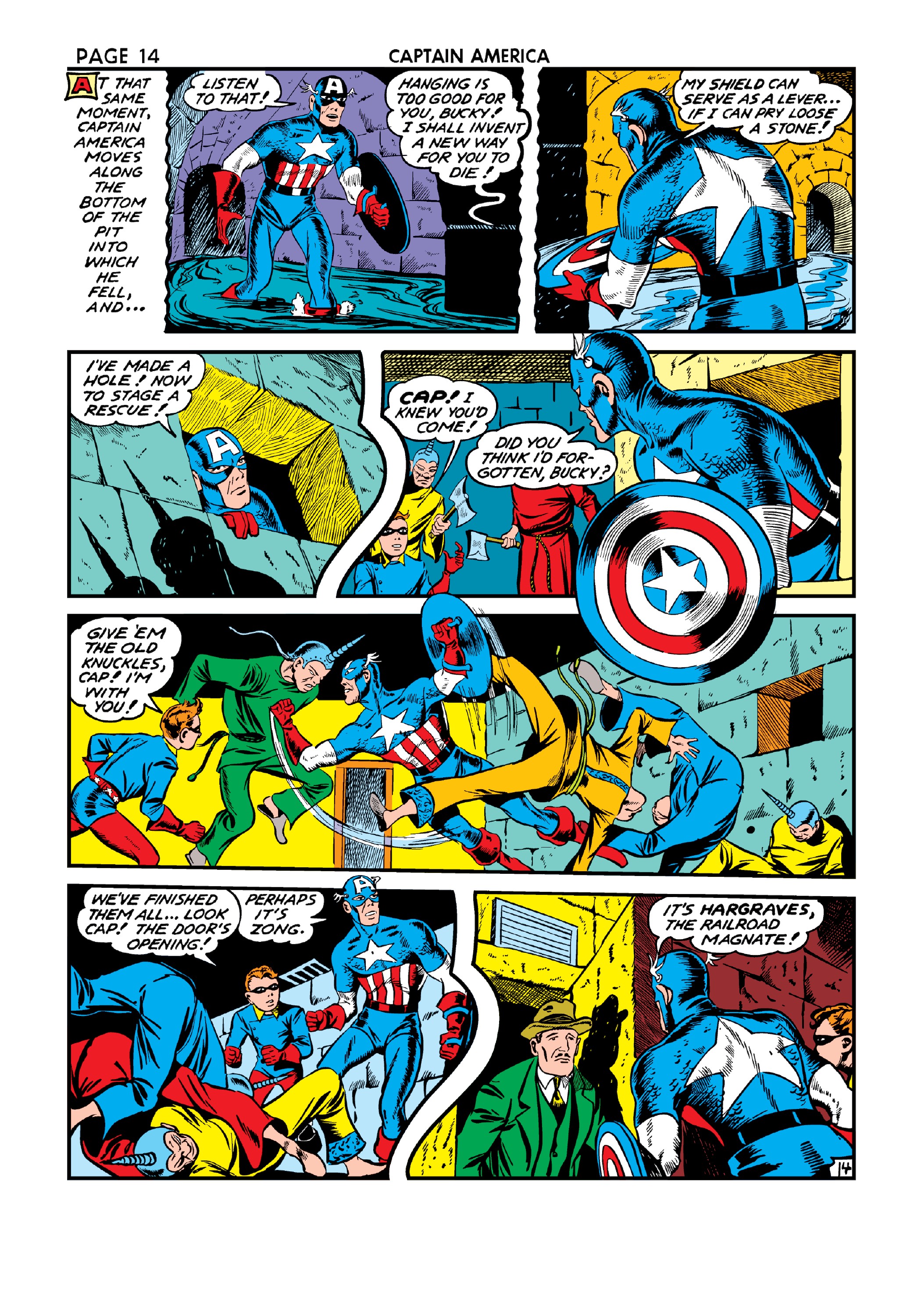 Read online Marvel Masterworks: Golden Age Captain America comic -  Issue # TPB 4 (Part 1) - 23