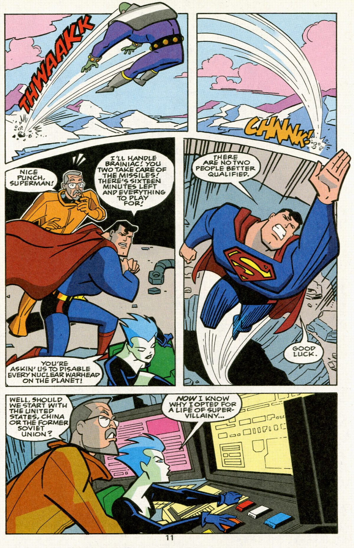 Read online Superman Adventures comic -  Issue #23 - 12