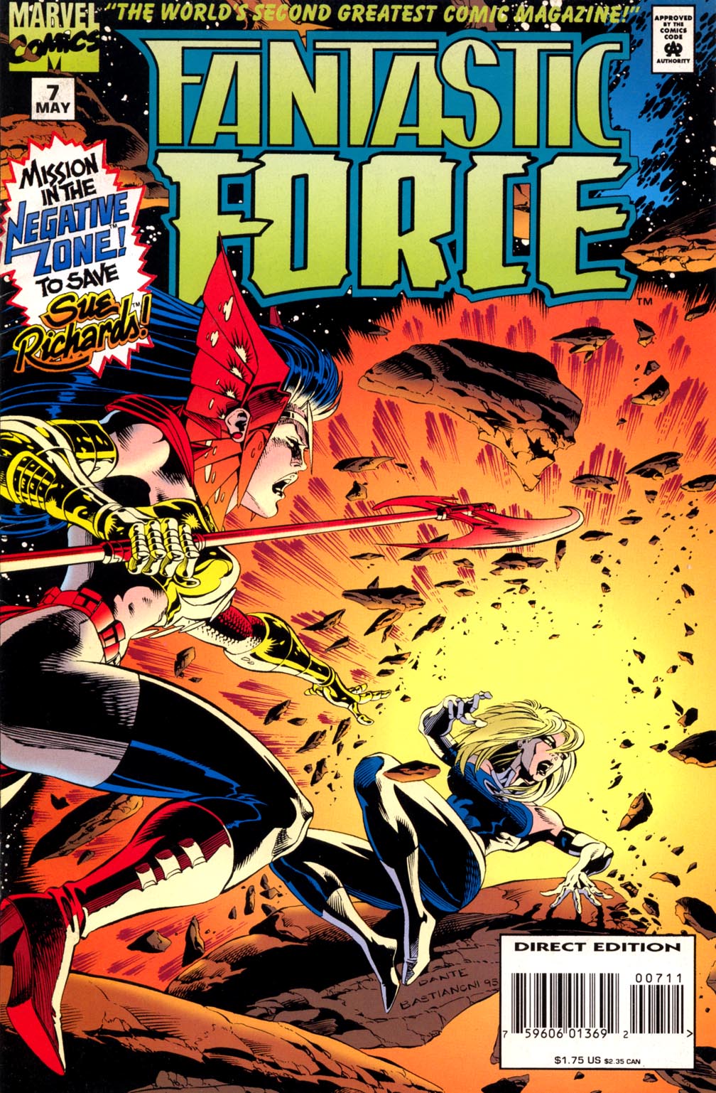 Read online Fantastic Force (1994) comic -  Issue #7 - 1