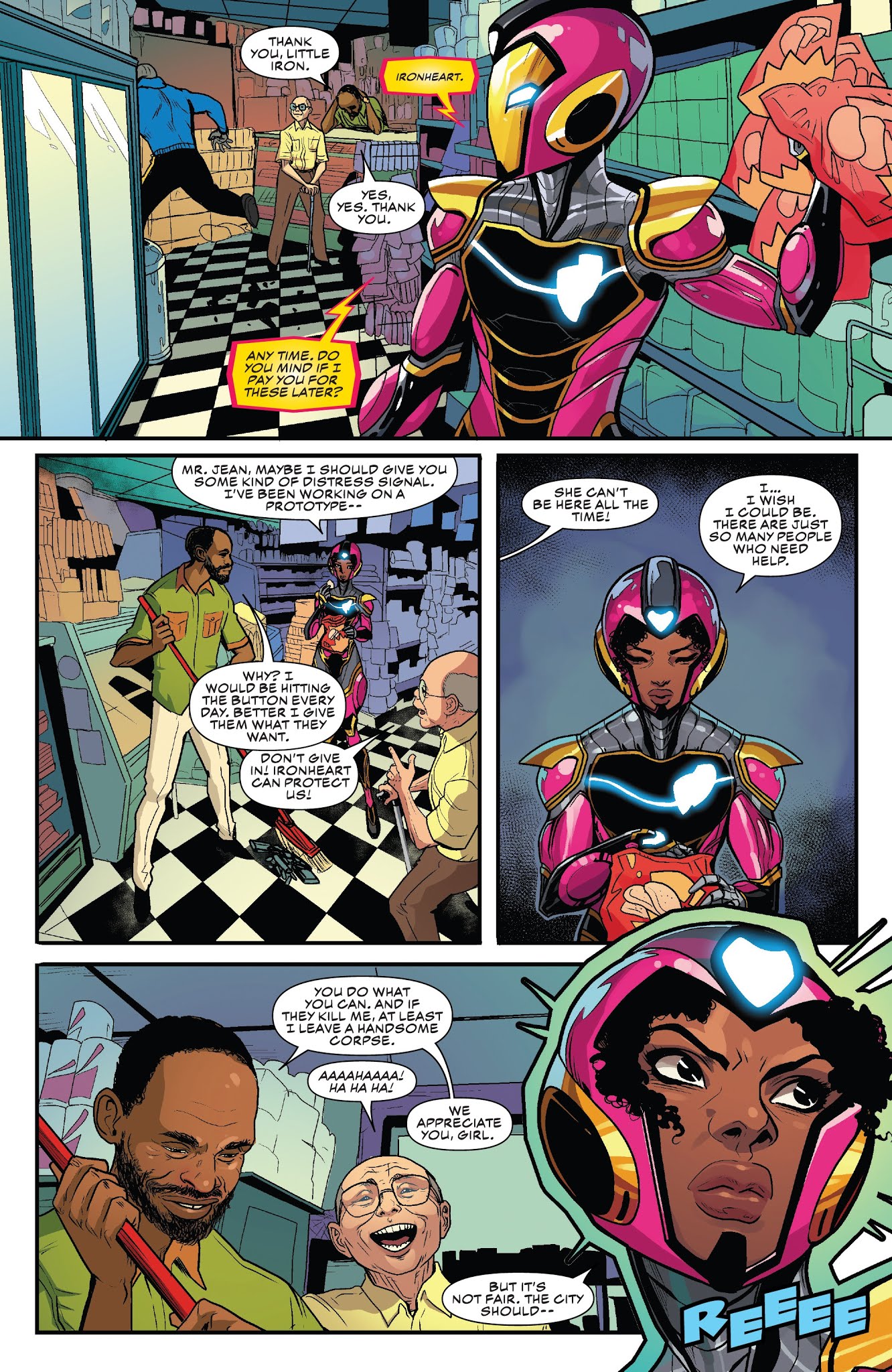 Read online Ironheart comic -  Issue #2 - 8