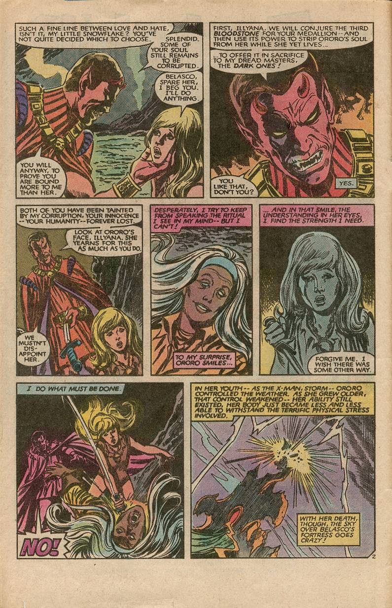 Read online Magik (Illyana and Storm Limited Series) comic -  Issue #4 - 3