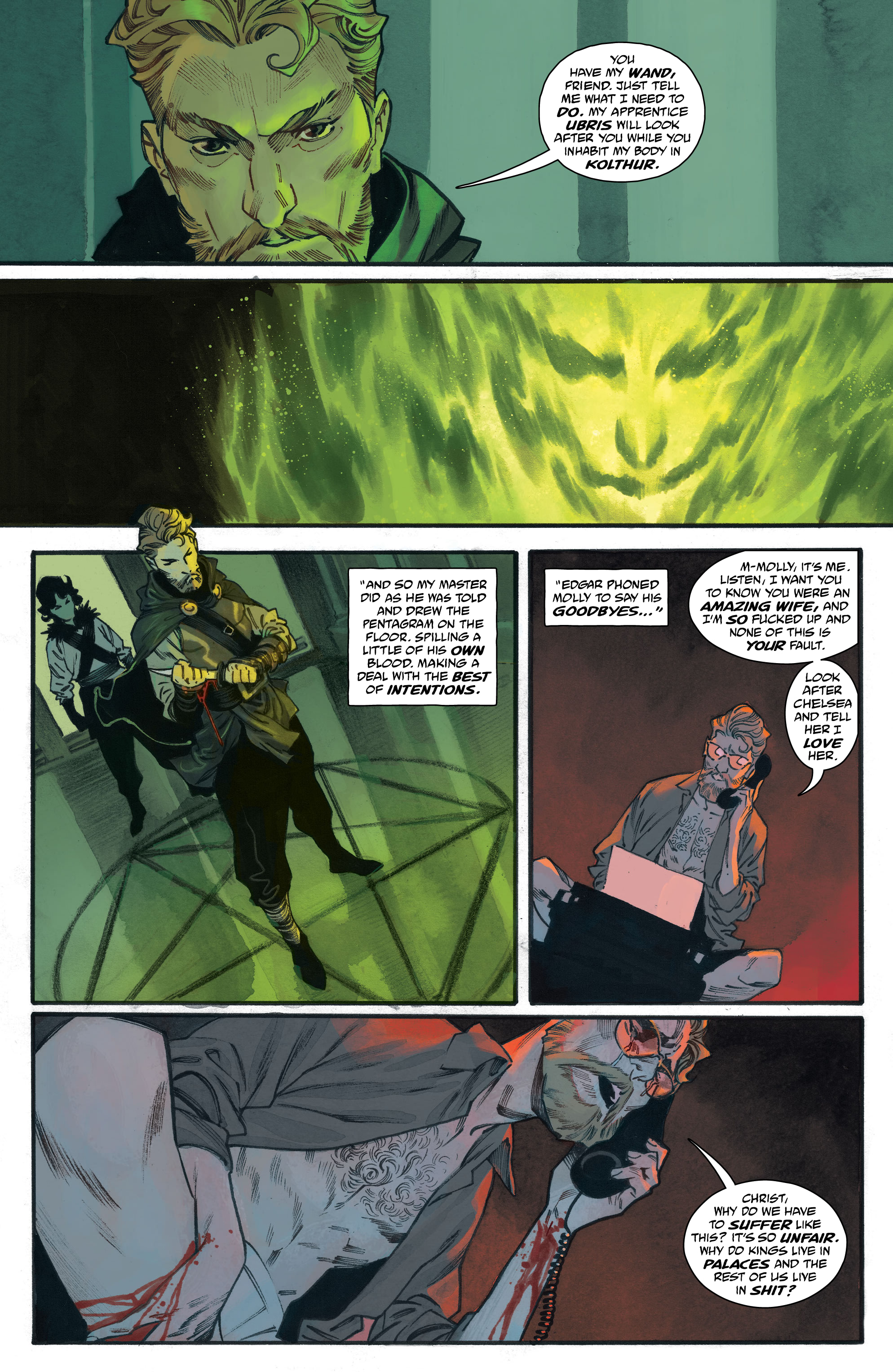 Read online The Magic Order 4 comic -  Issue #3 - 14