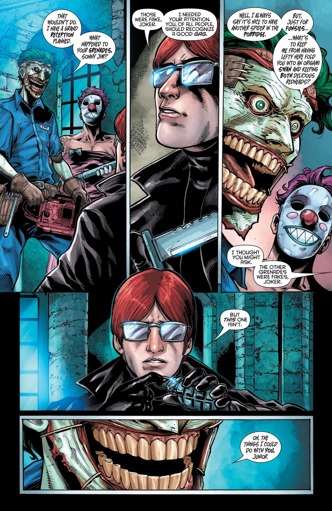 Read online The Joker: Death of the Family comic -  Issue # TPB - 193