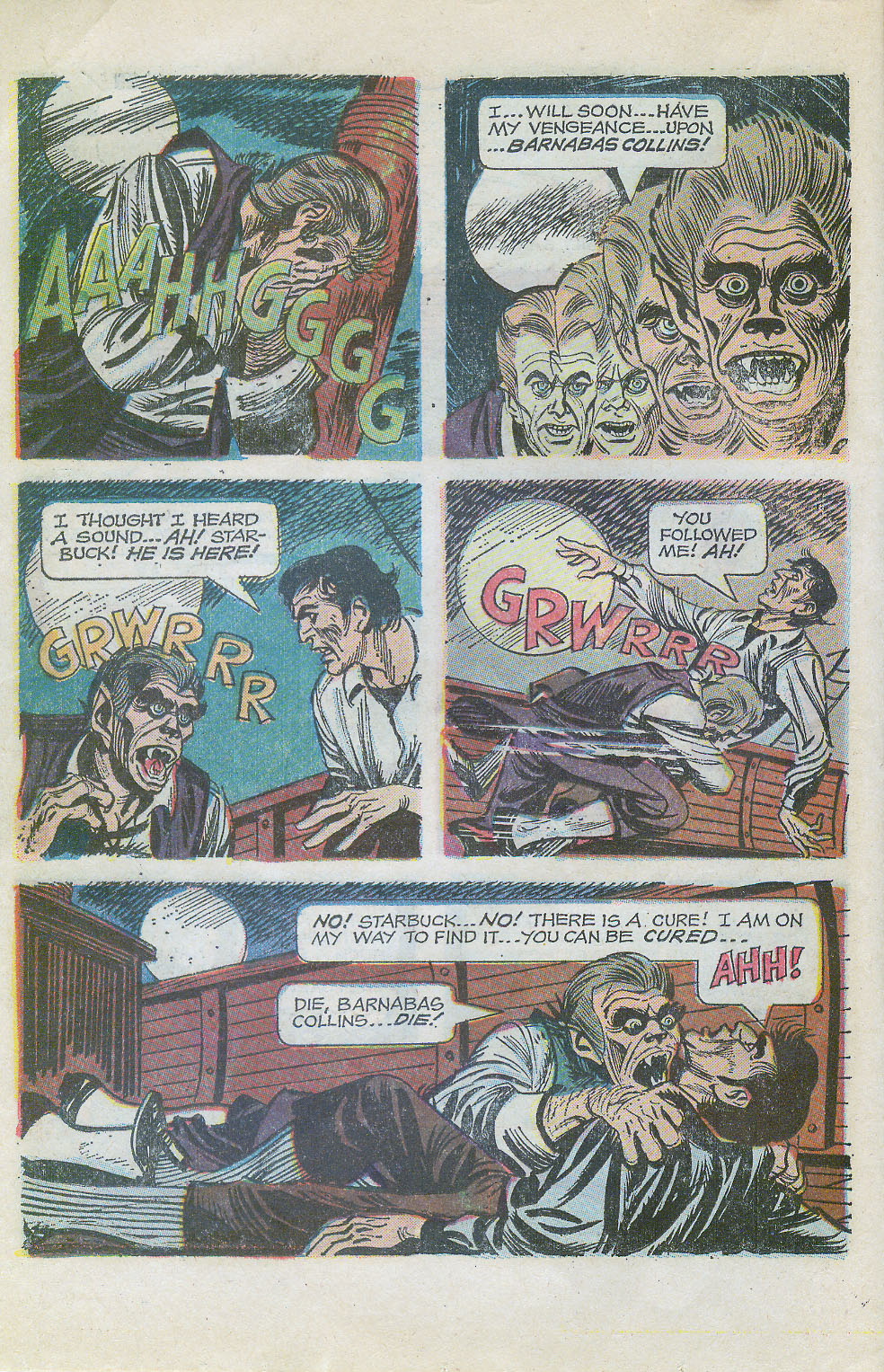 Read online Dark Shadows (1969) comic -  Issue #5 - 14