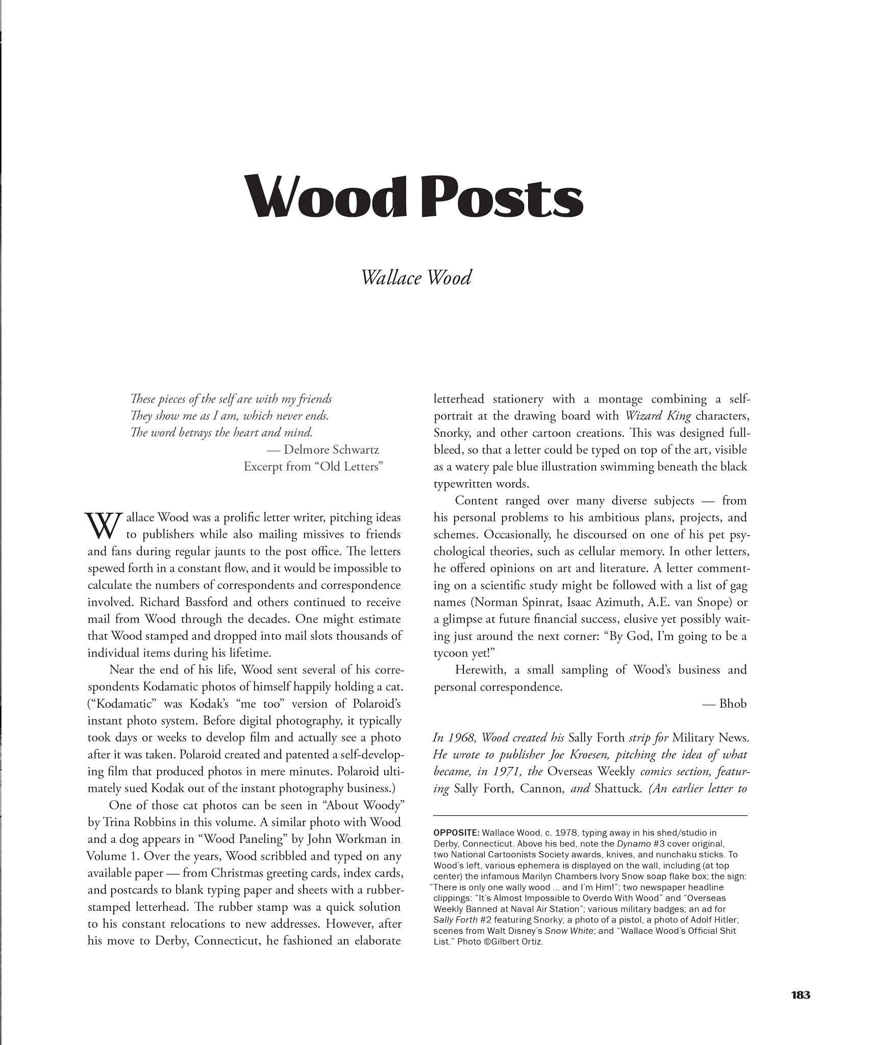 Read online The Life and Legend of Wallace Wood comic -  Issue # TPB 2 - 184