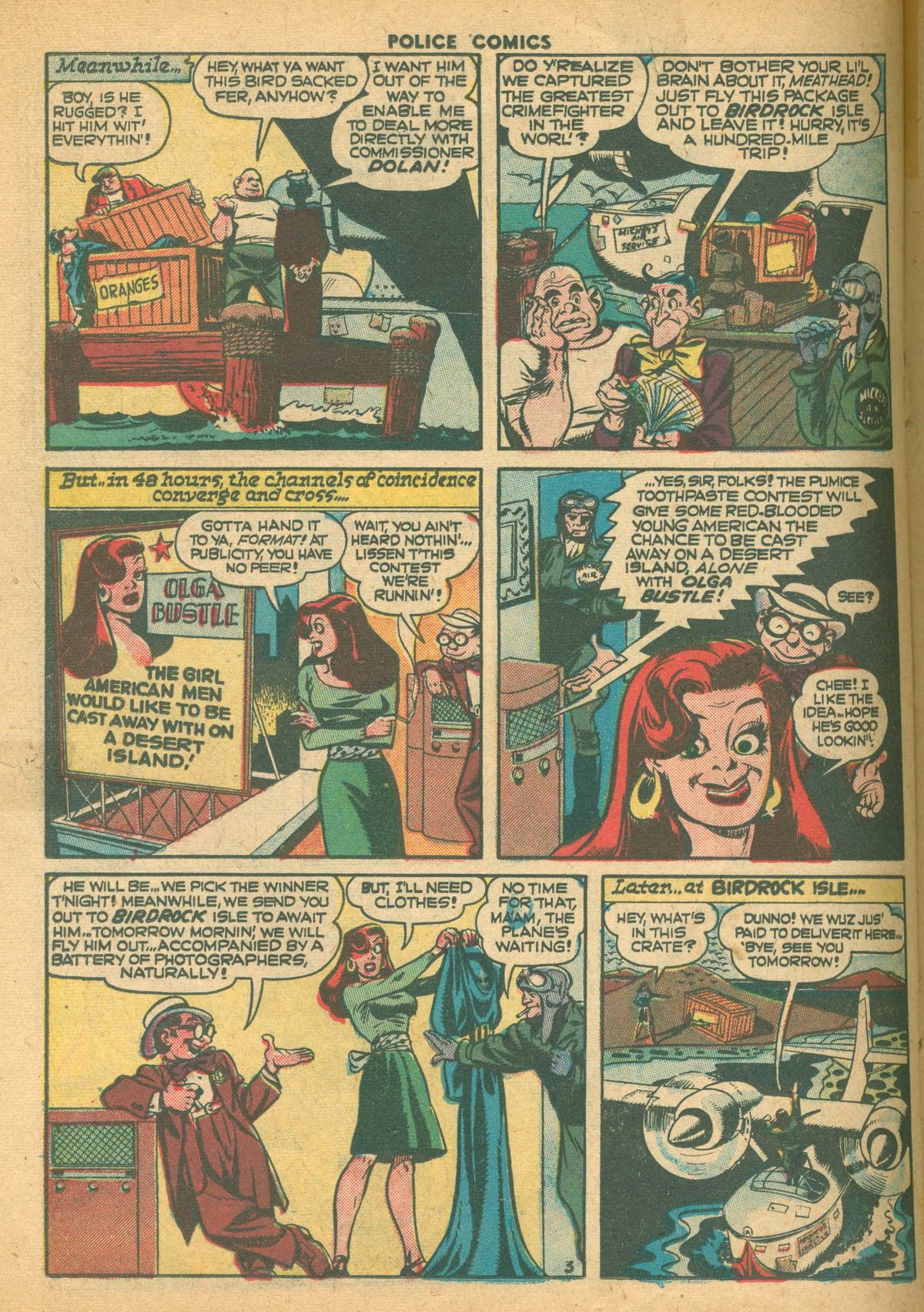 Read online Police Comics comic -  Issue #94 - 22