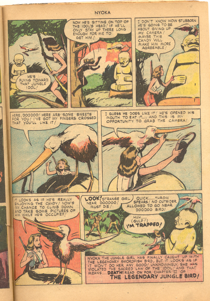Read online Nyoka the Jungle Girl (1945) comic -  Issue #28 - 35