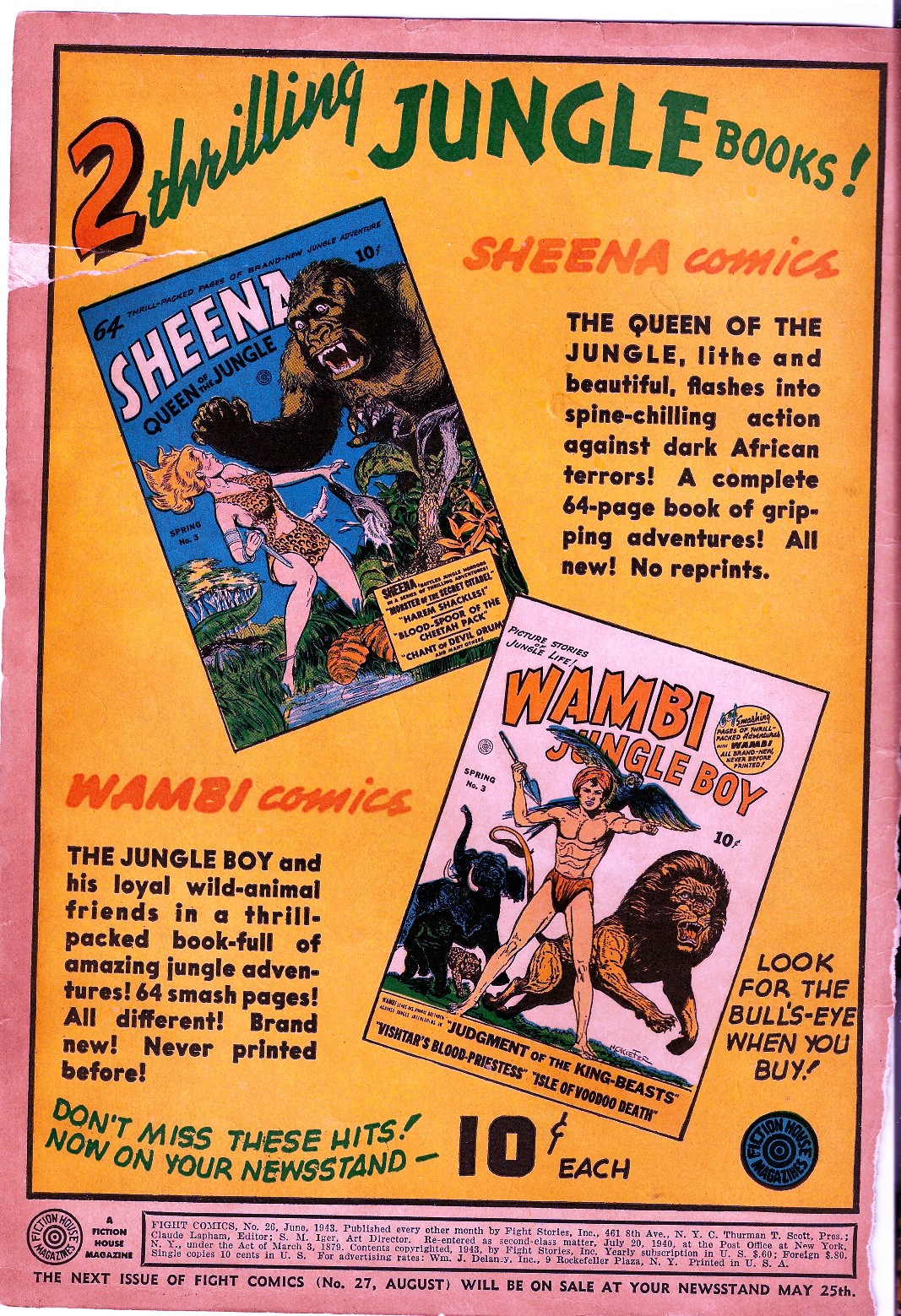 Read online Fight Comics comic -  Issue #26 - 2