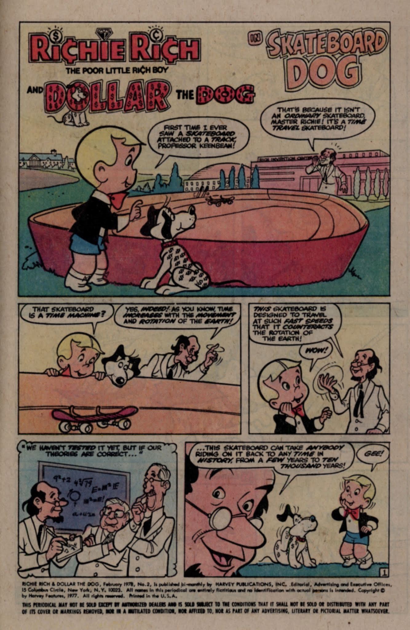 Read online Richie Rich & Dollar the Dog comic -  Issue #2 - 5