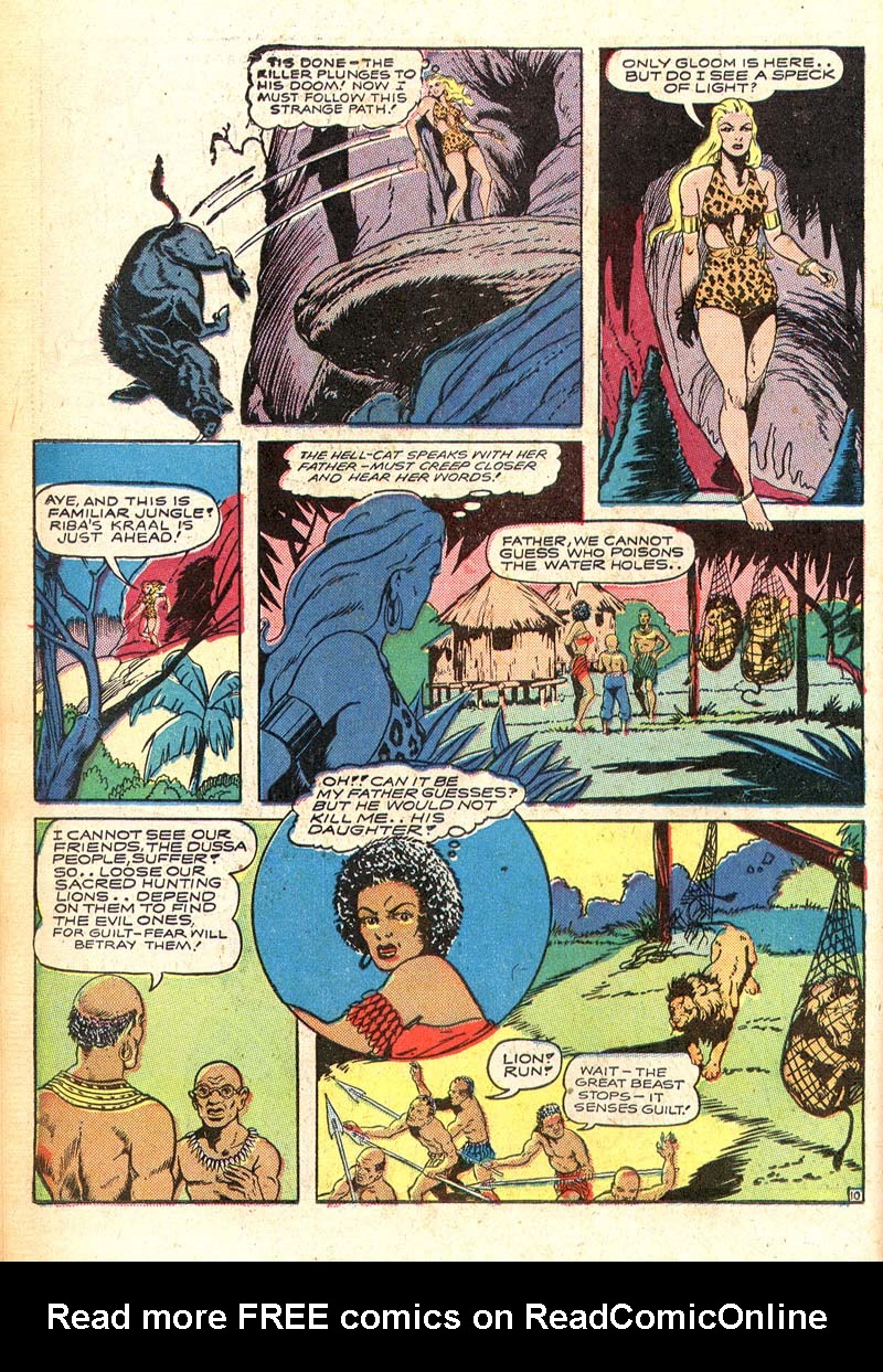 Read online Sheena, Queen of the Jungle (1942) comic -  Issue #4 - 22