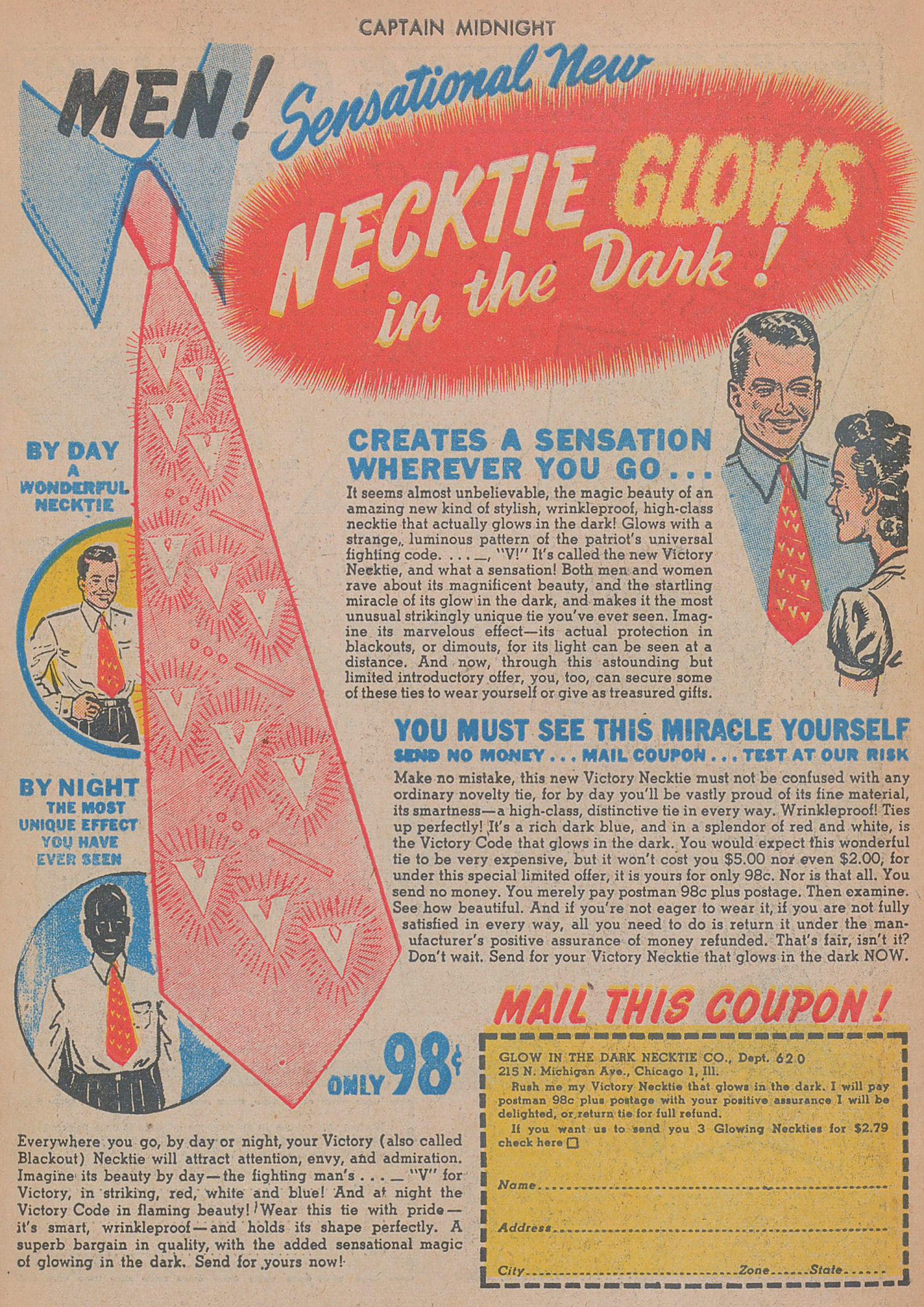 Read online Captain Midnight (1942) comic -  Issue #24 - 34