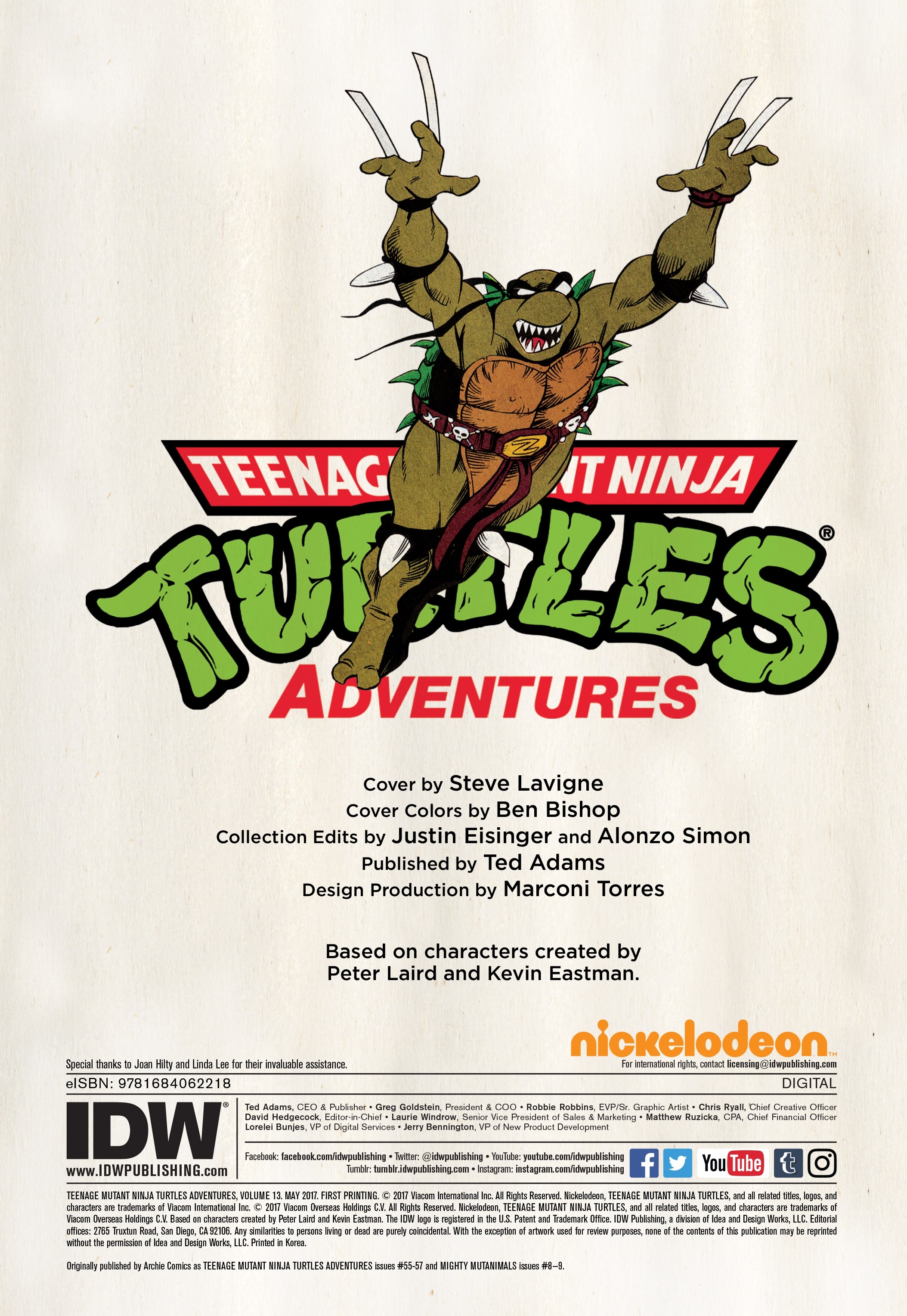 Read online Teenage Mutant Ninja Turtles Adventures (2012) comic -  Issue # TPB 13 - 2