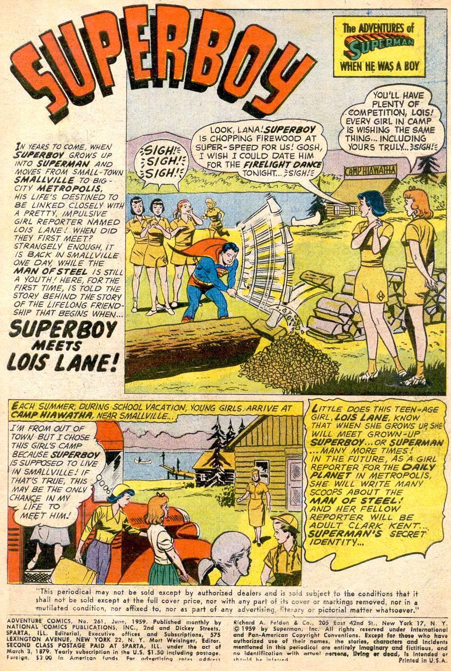 Read online Adventure Comics (1938) comic -  Issue #261 - 3