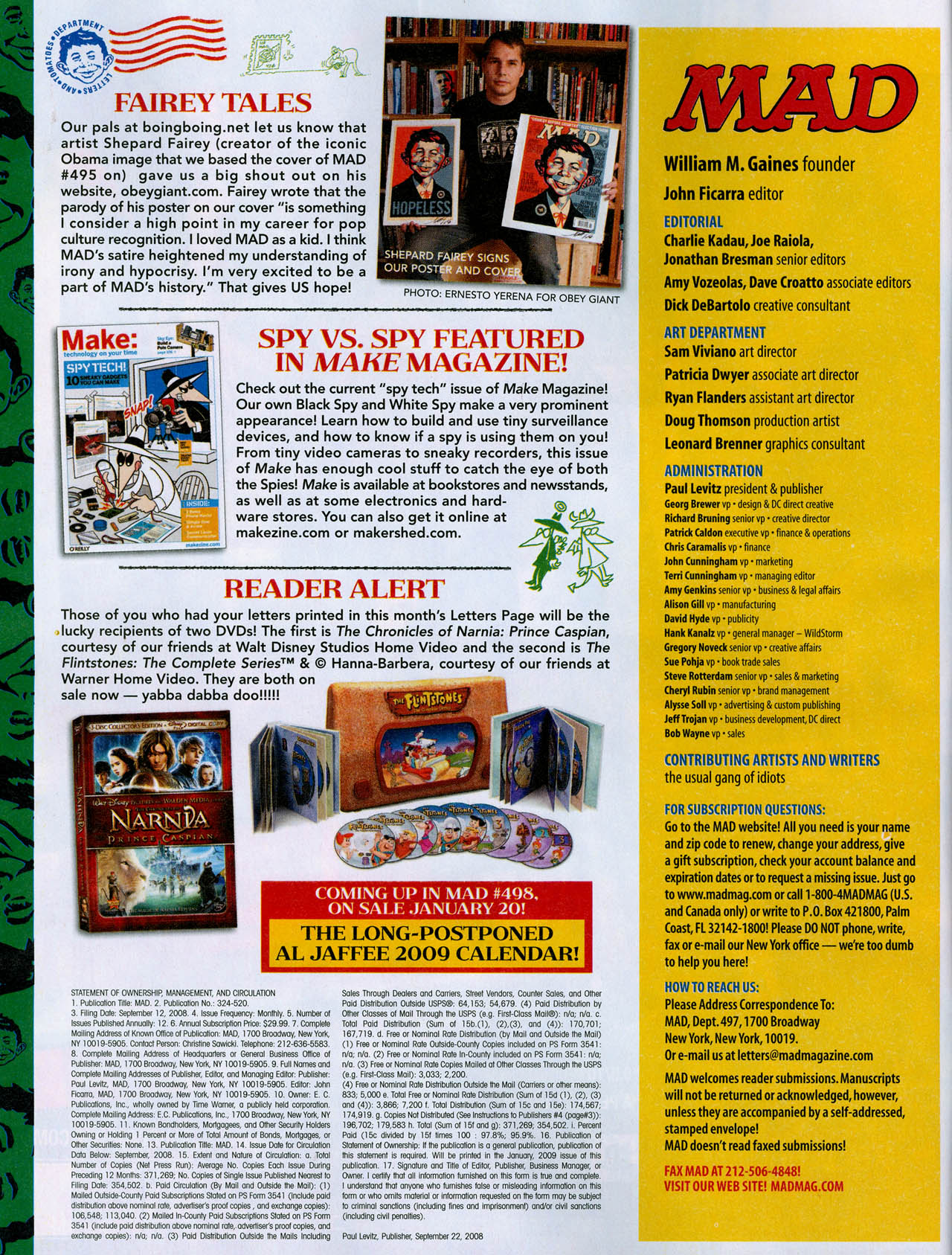 Read online MAD comic -  Issue #497 - 8