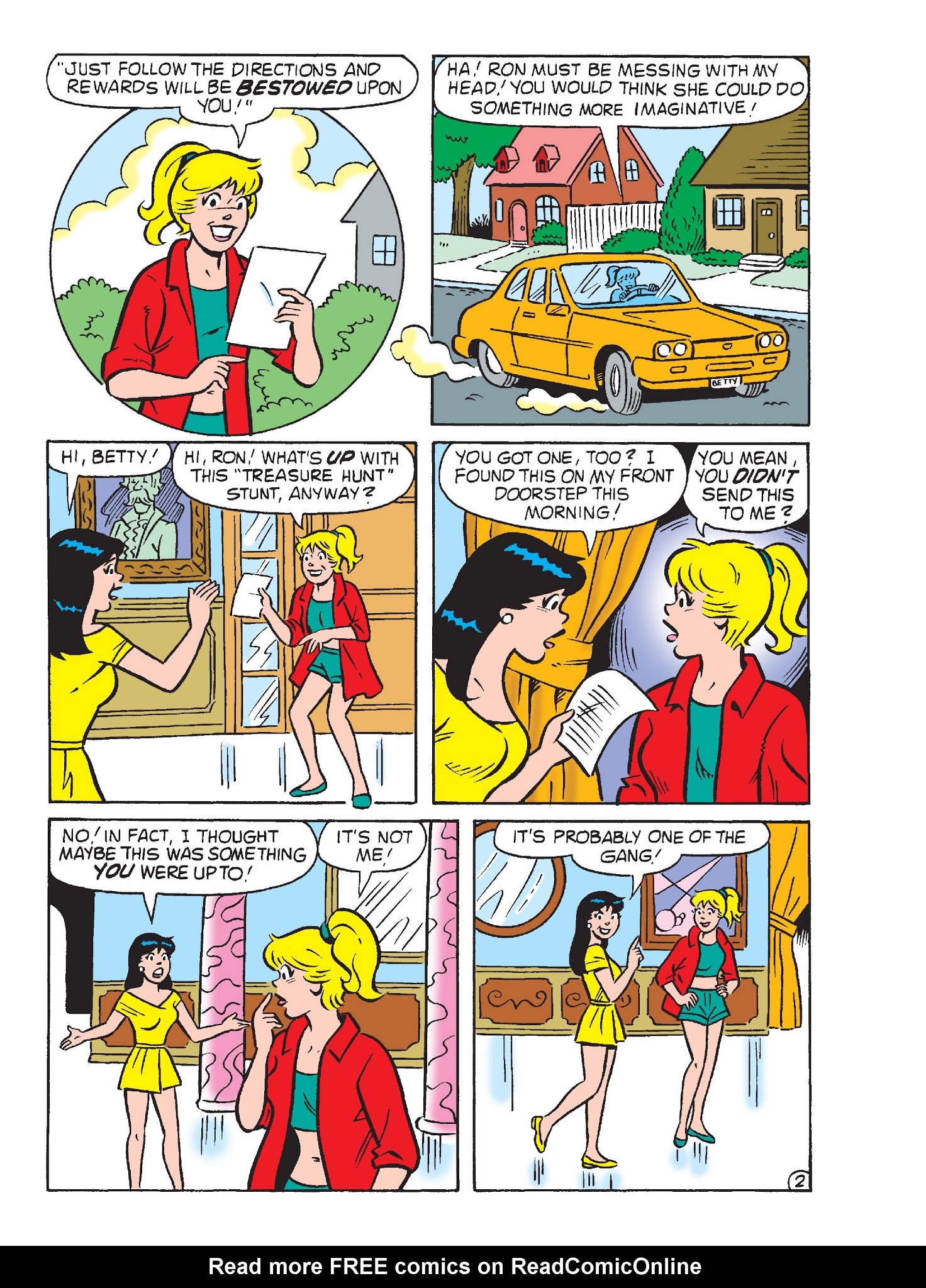 Read online Betty and Veronica Double Digest comic -  Issue #250 - 191