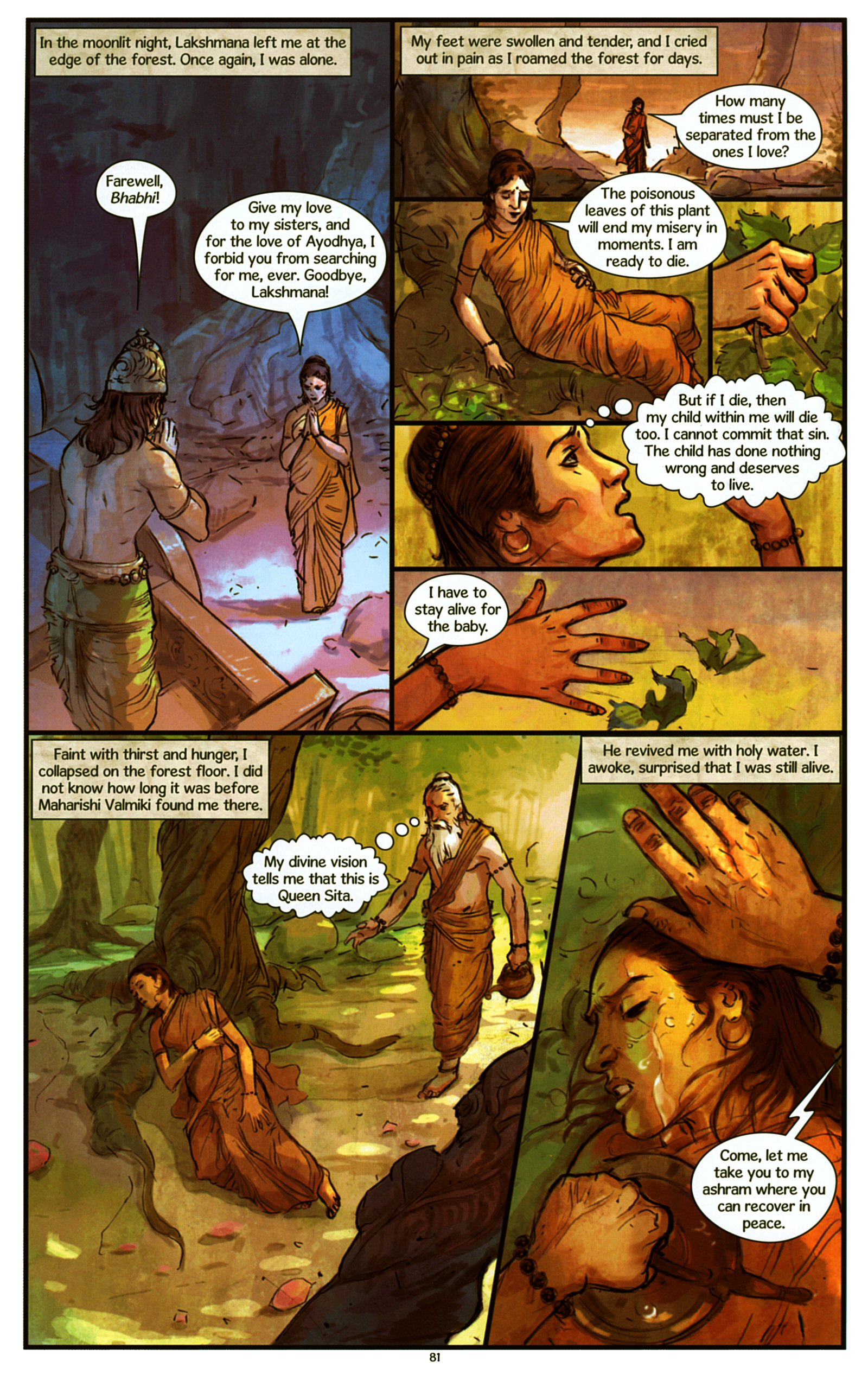 Read online Sita Daughter of the Earth comic -  Issue # TPB - 85
