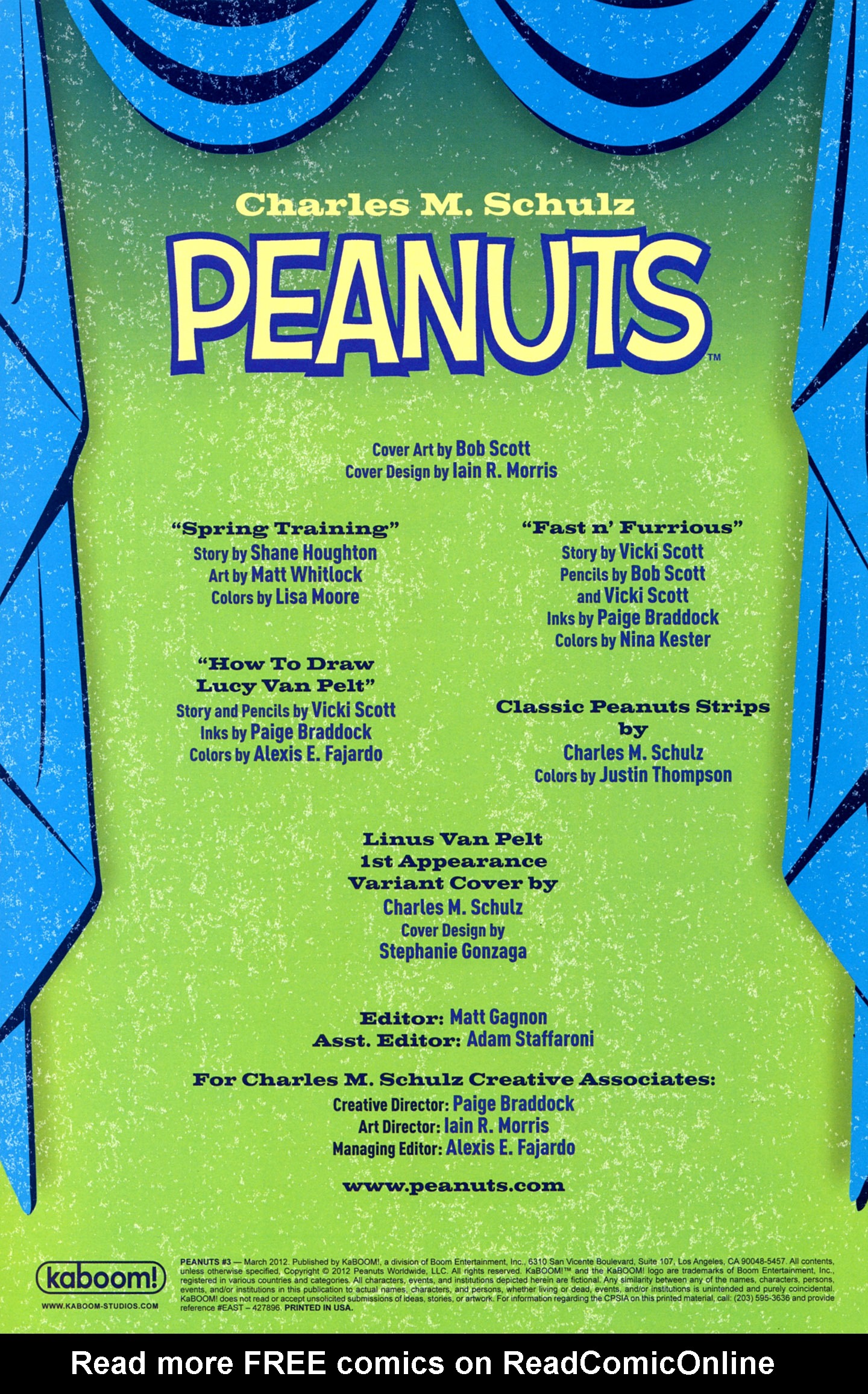 Read online Peanuts (2011) comic -  Issue #3 - 2