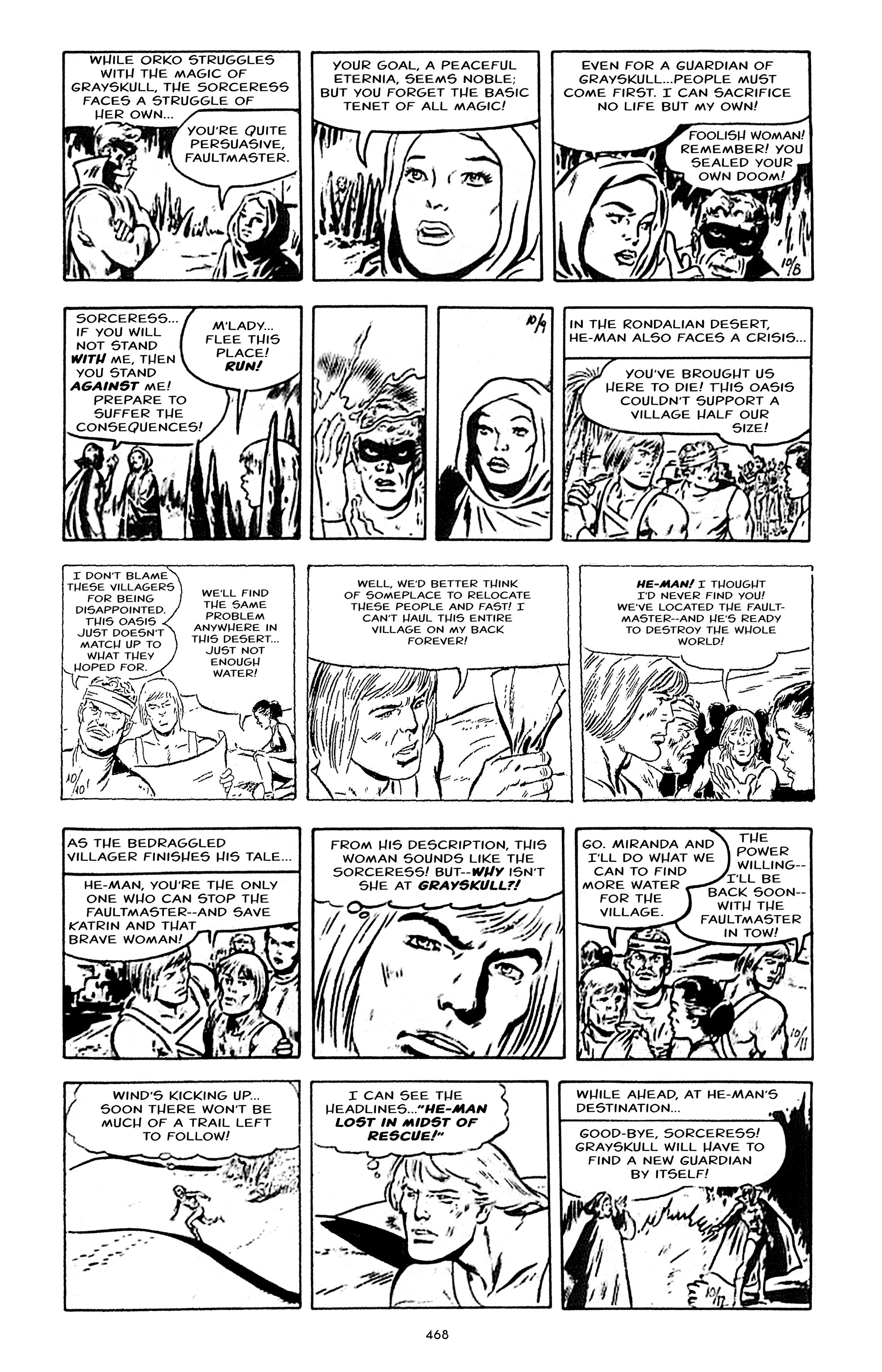 Read online He-Man and the Masters of the Universe: The Newspaper Comic Strips comic -  Issue # TPB (Part 5) - 68