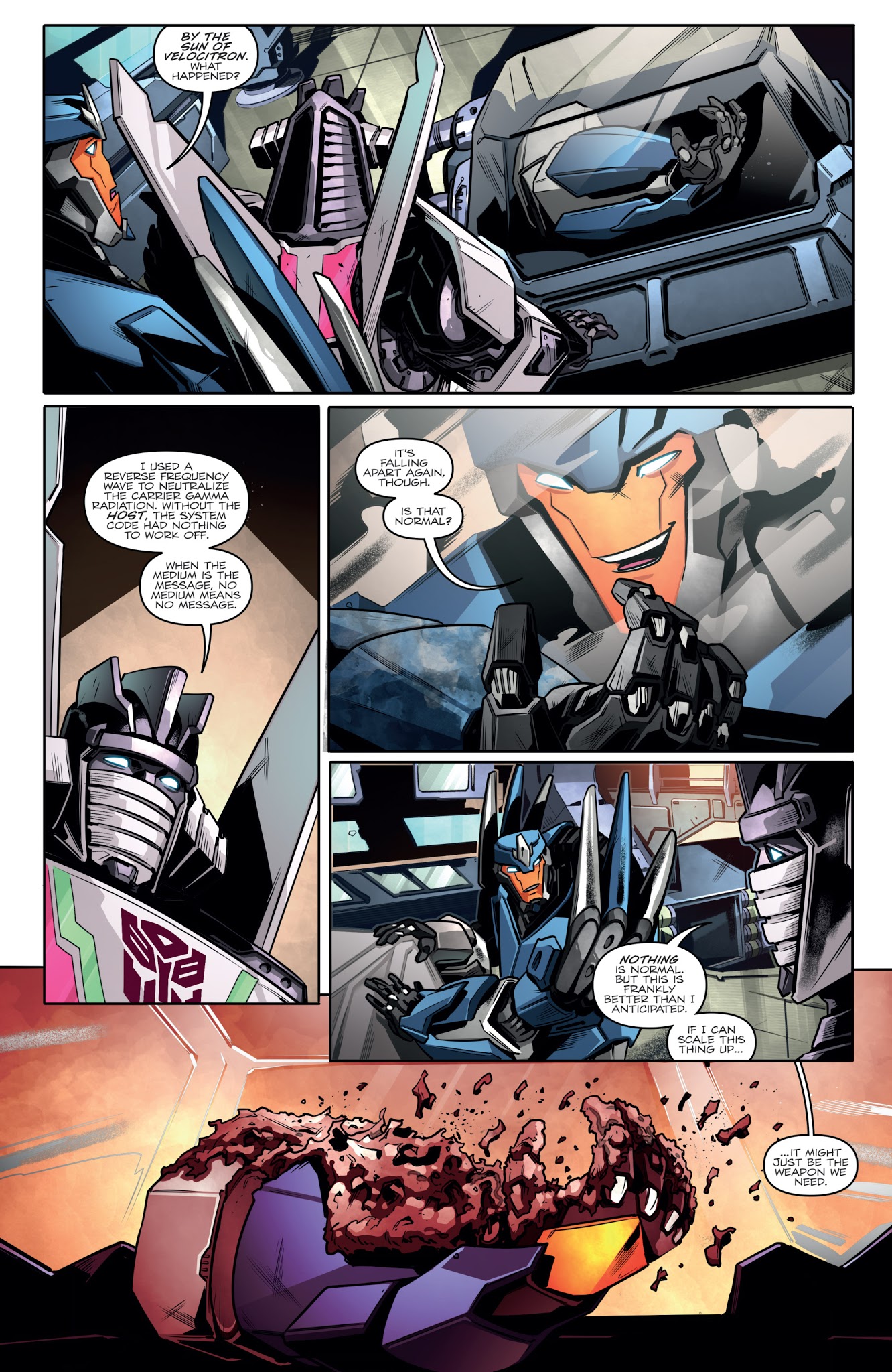 Read online Transformers vs. Visionaries comic -  Issue #3 - 12