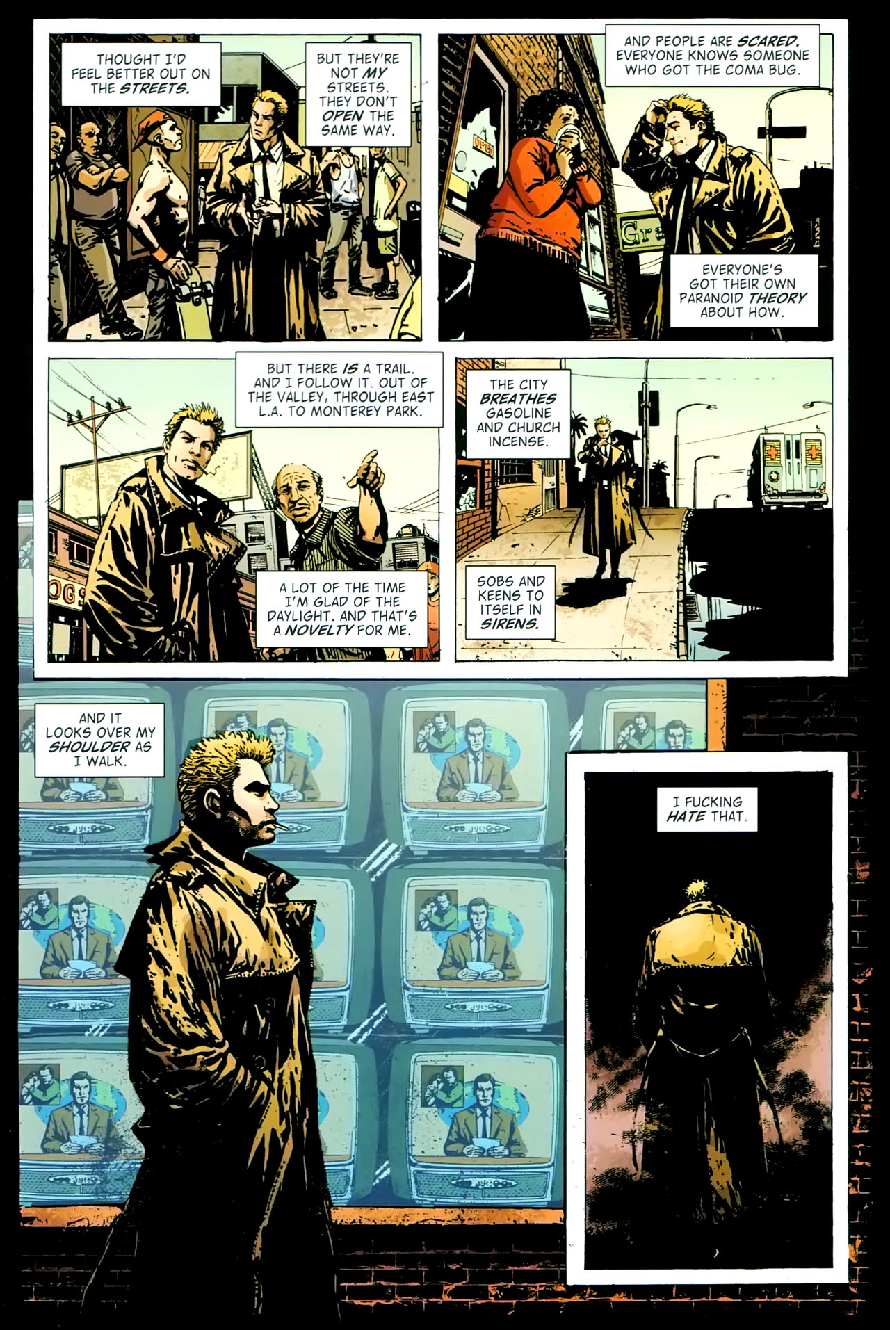 Read online John Constantine Hellblazer: All His Engines comic -  Issue # Full - 54