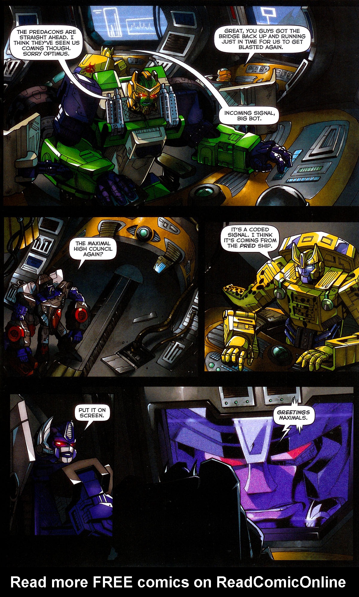 Read online Transformers: Timelines comic -  Issue #1 - 23