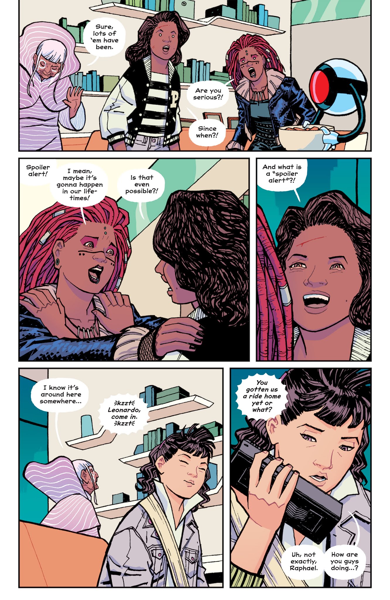 Read online Paper Girls comic -  Issue #24 - 11