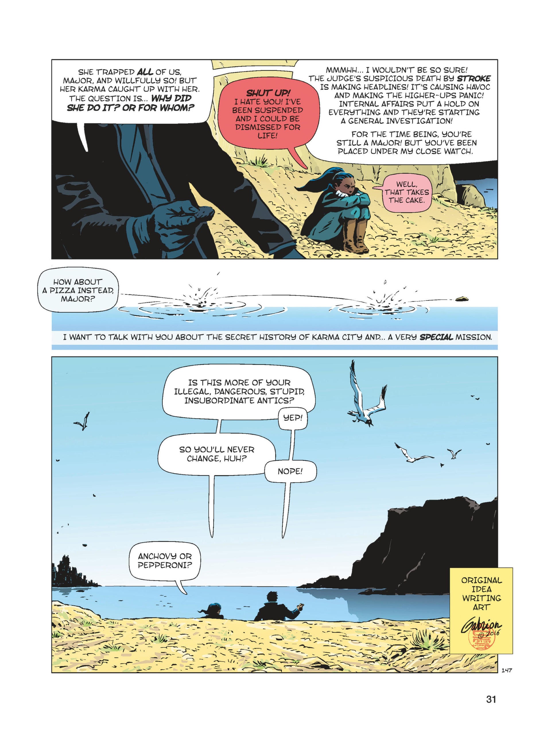 Read online Karma City comic -  Issue #6 - 33