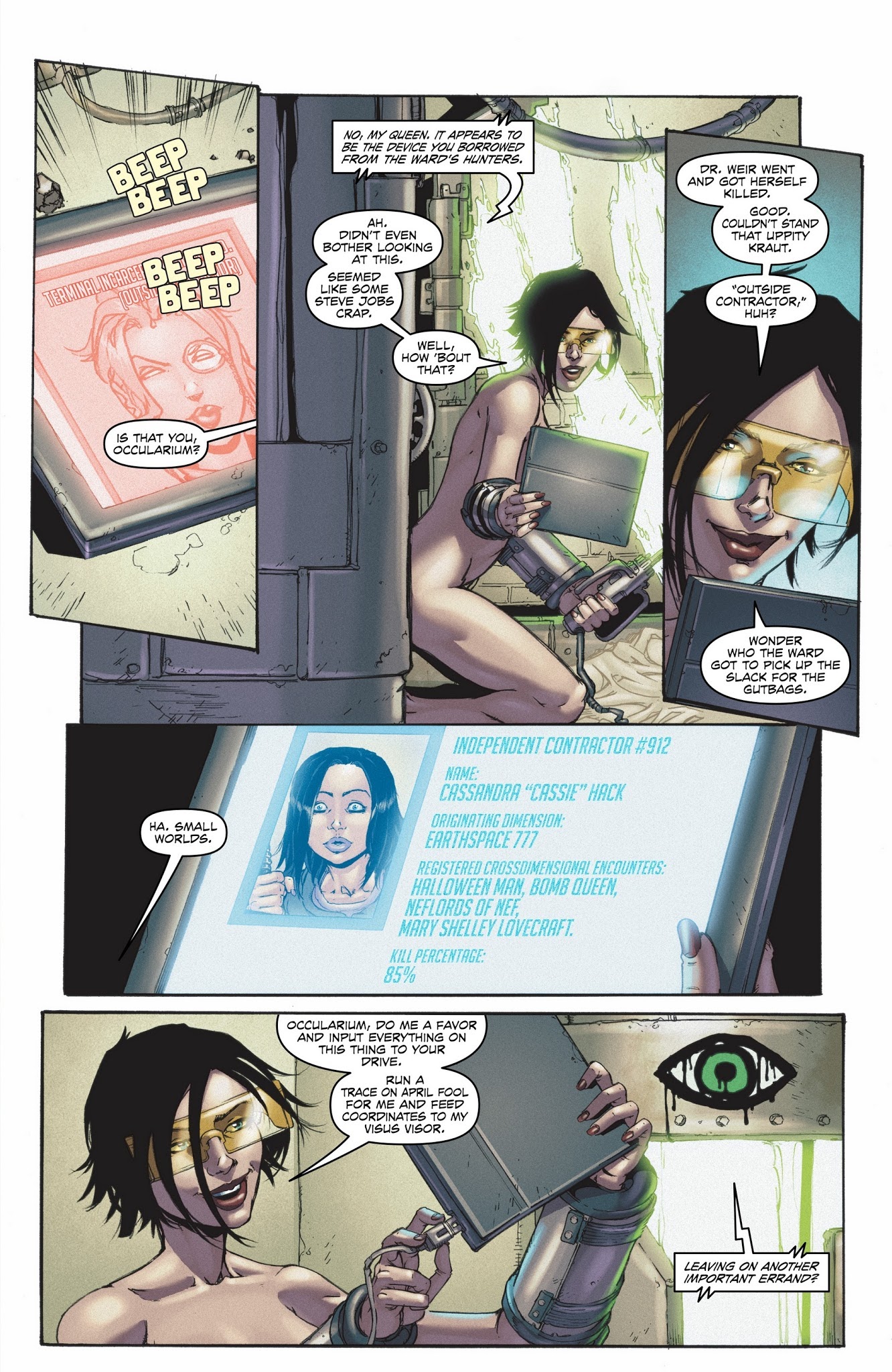 Read online Hack/Slash Omnibus comic -  Issue # TPB 4 (Part 3) - 71