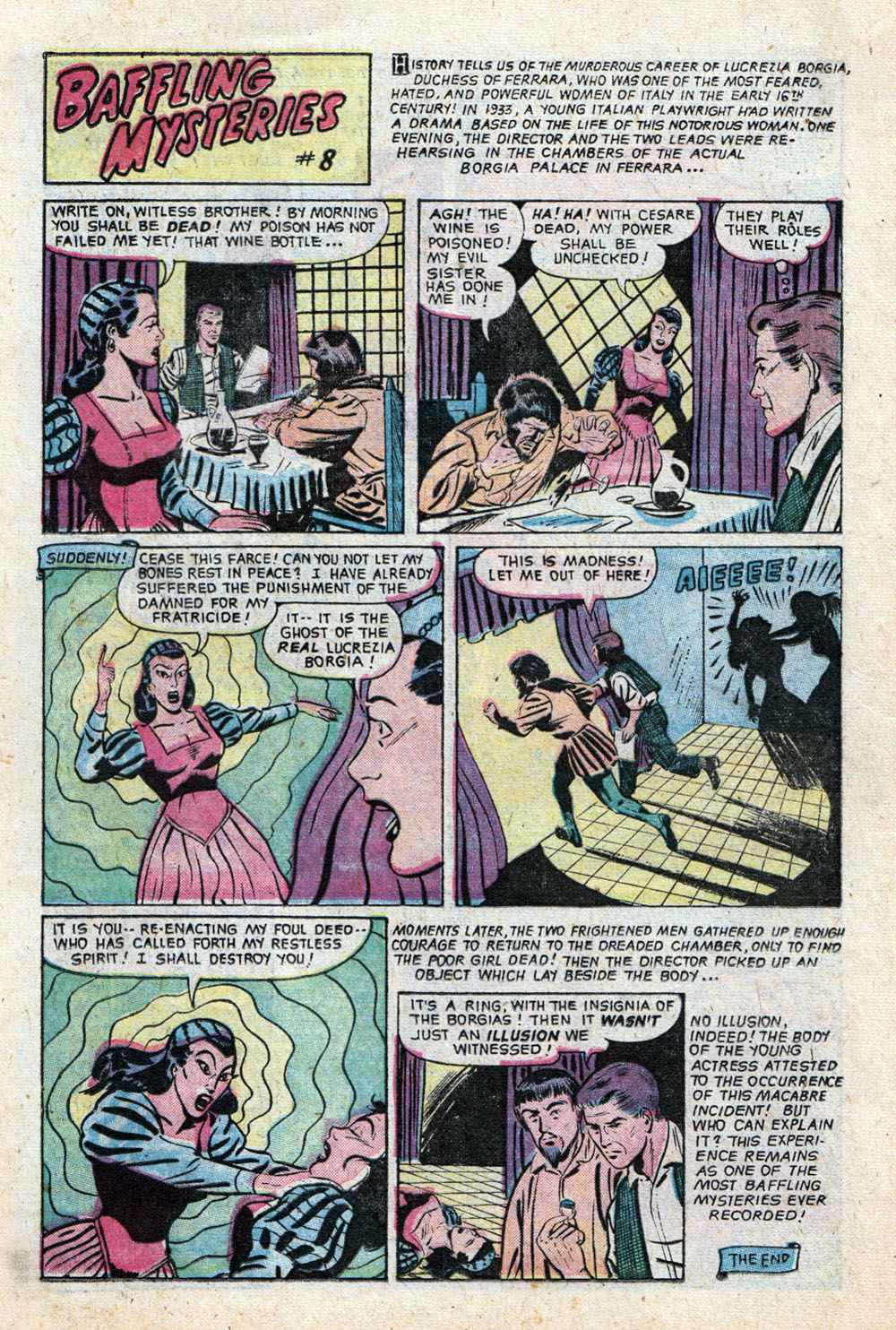 Read online Baffling Mysteries comic -  Issue #8 - 18