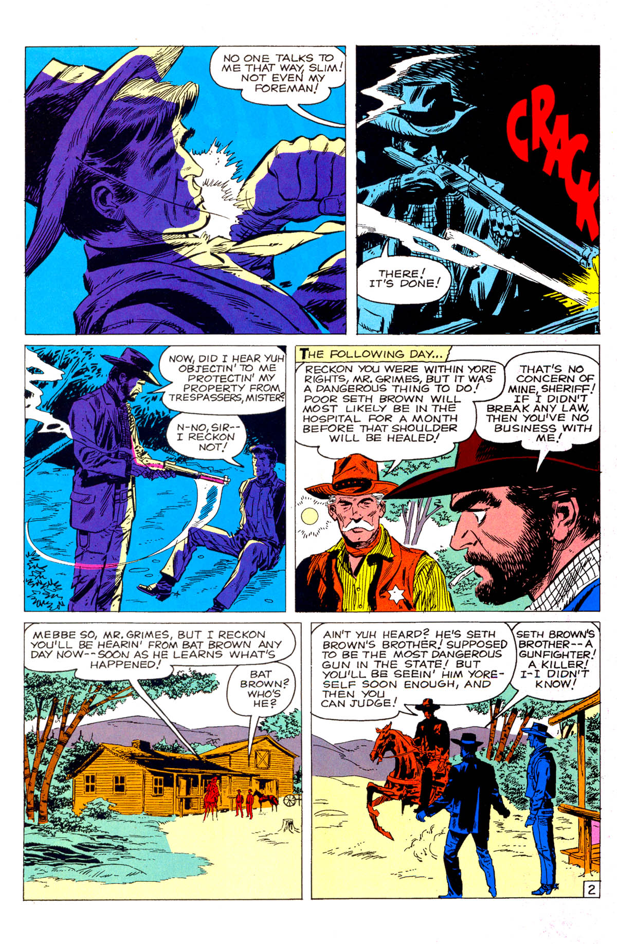 Read online Marvel Westerns: Outlaw Files comic -  Issue #Marvel Westerns Western Legends - 42
